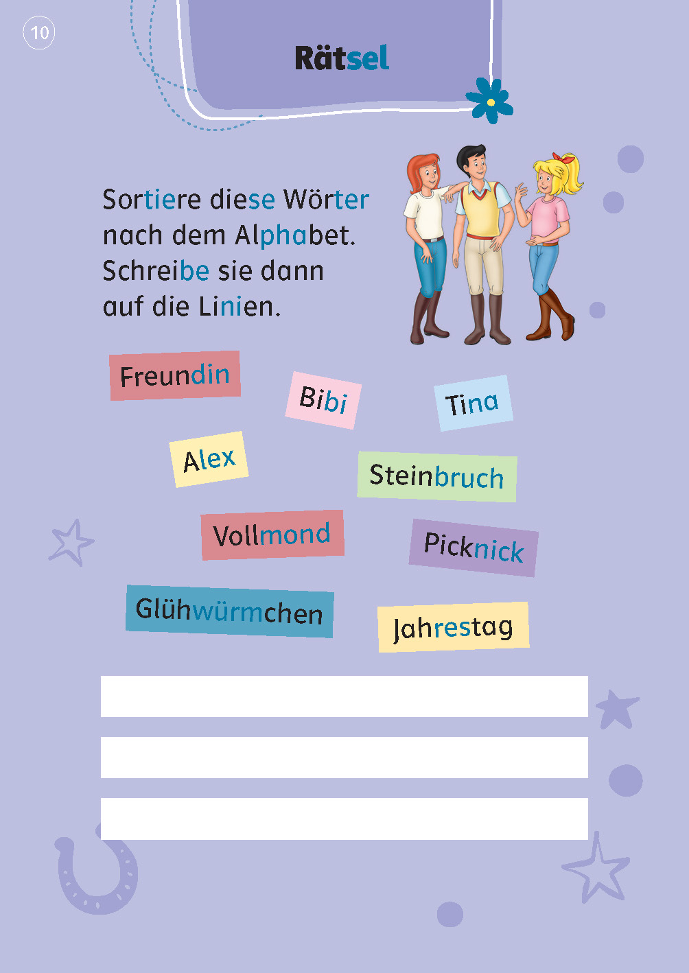 Lesefuchs Bibi & Tina: Picknick bei Vollmond Lesestufe 1