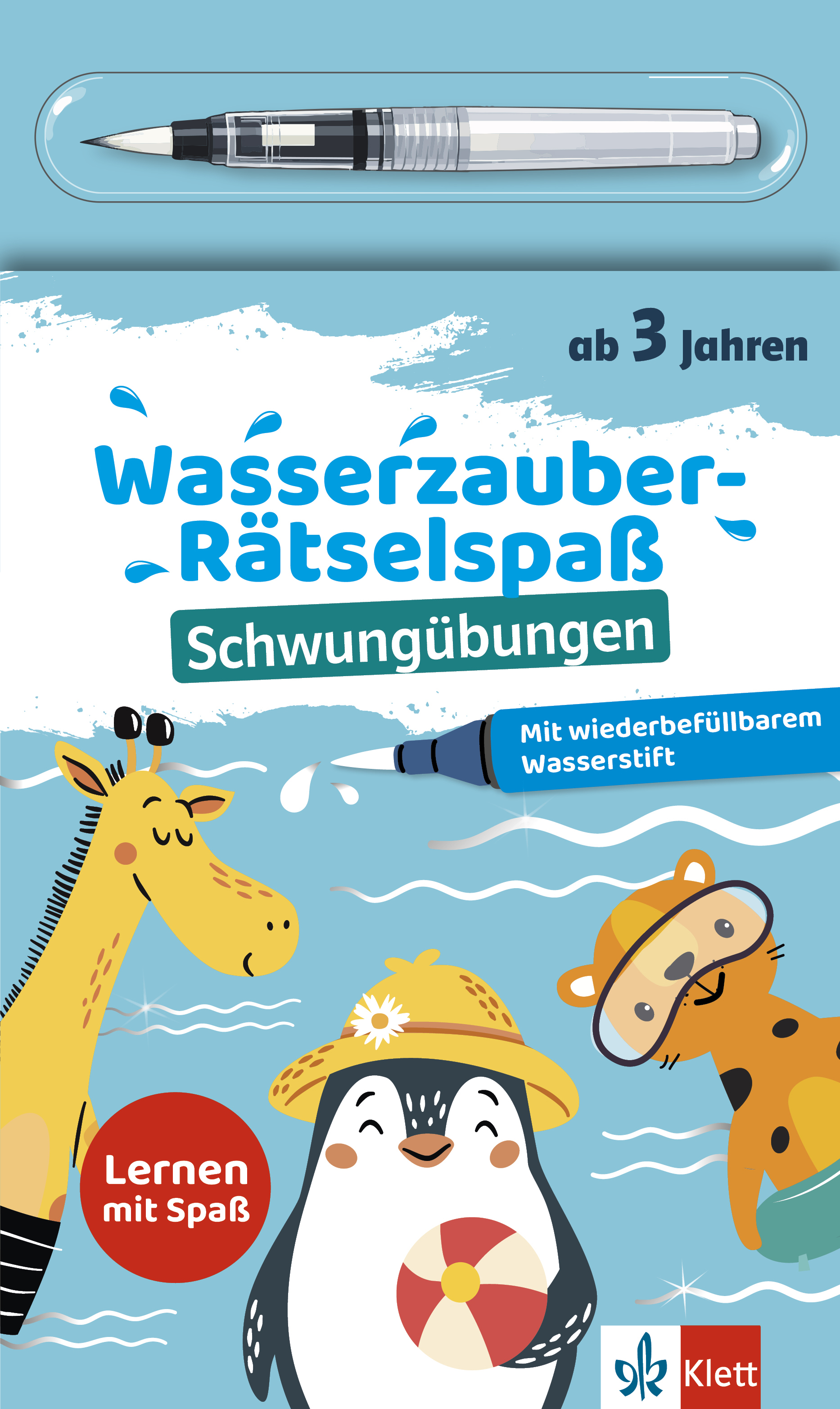 Klett Wasserzauber-Rätselspaß: Schwungübungen