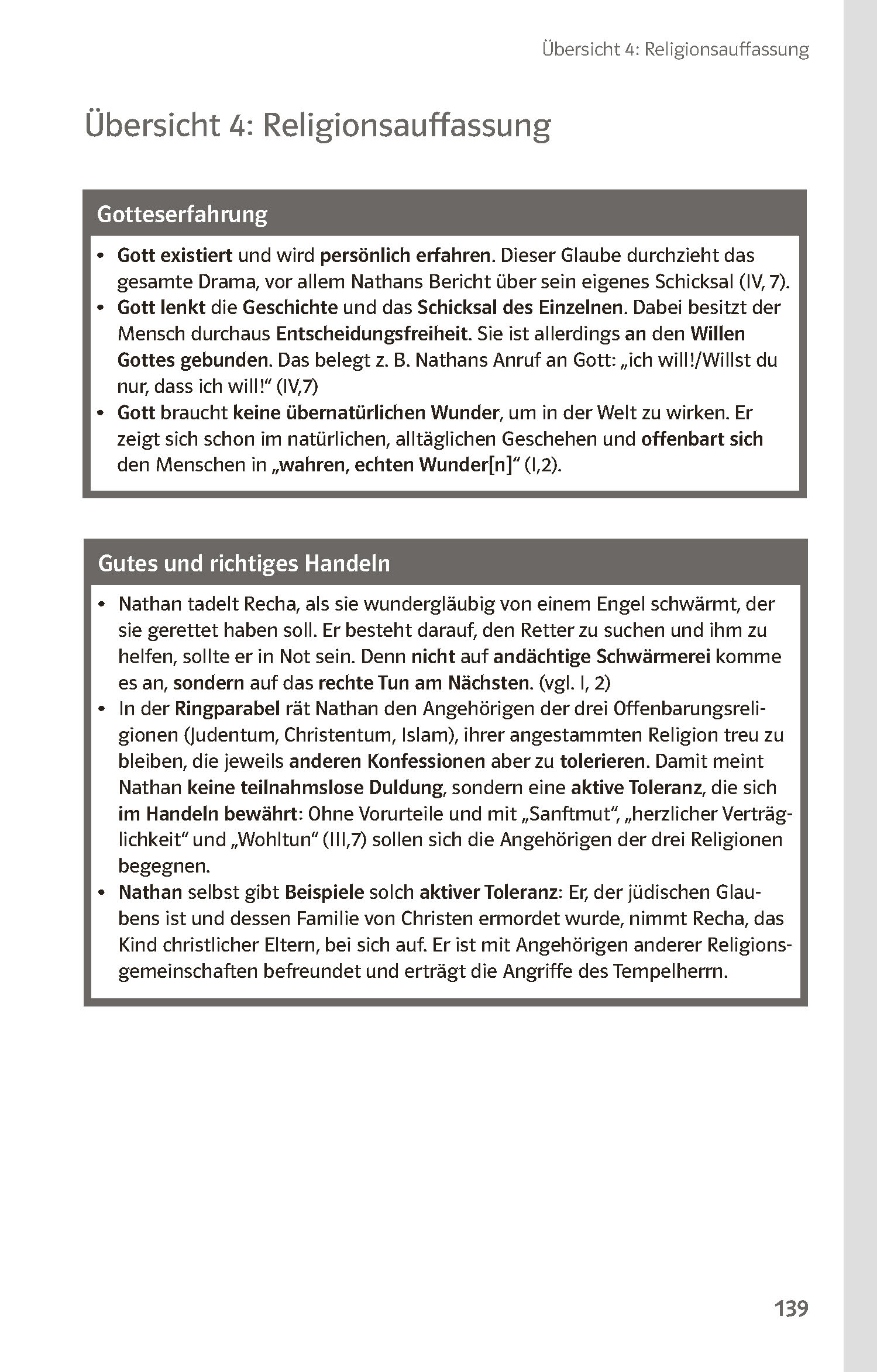 Klett Lektürehilfen Gotthold Ephraim Lessing, Nathan der Weise