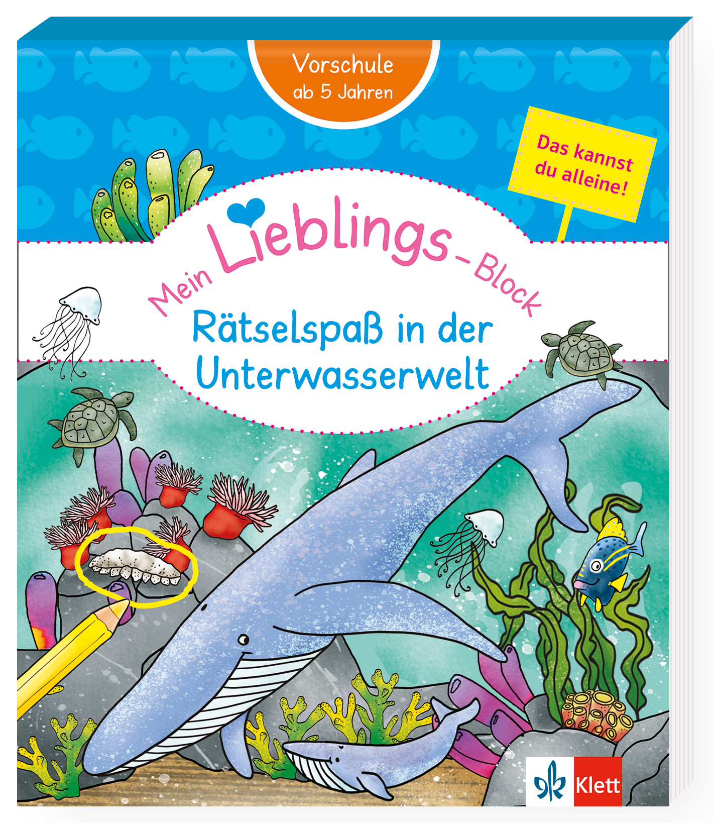Klett Mein Lieblings-Block: Rätselspaß in der Unterwasserwelt Klett Mein Lieblings-Block: Rätselspaß in der Unterwasserwelt