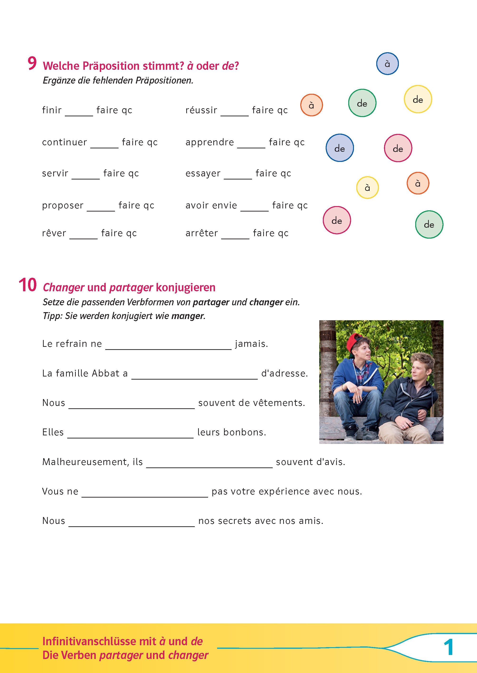 Découvertes 3 Bayern (ab 2017) Übungsblock zum Schulbuch, 3. Lernjahr