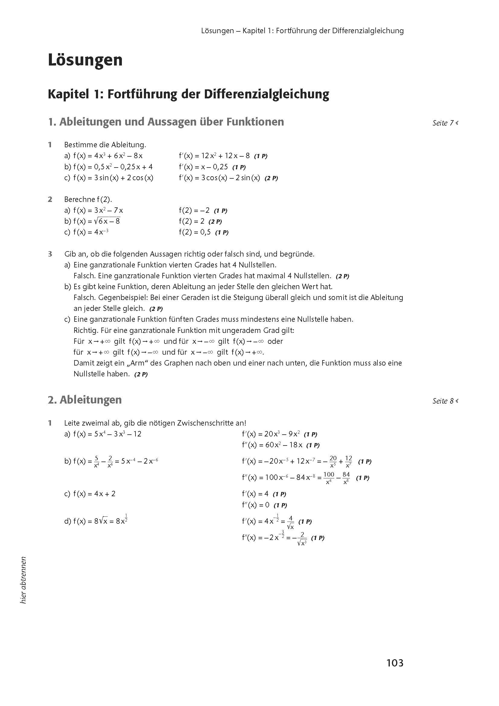 Fit in Klausur und Abitur – Mathematik 11.-12./13. Klasse