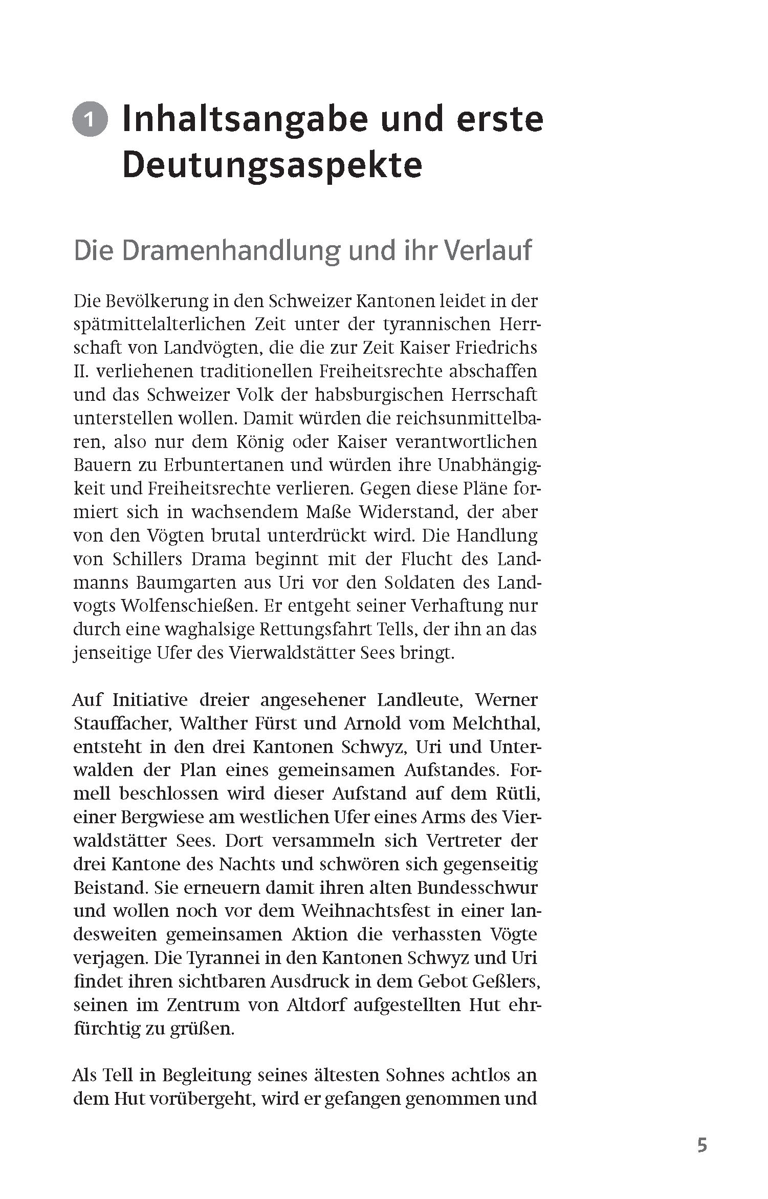 Klett Lektürehilfen Friedrich Schiller, Wilhelm Tell Klett Lektürehilfen Friedrich Schiller, Wilhelm Tell