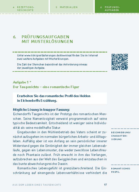 Aus dem Leben eines Taugenichts von Joseph von Eichendorff