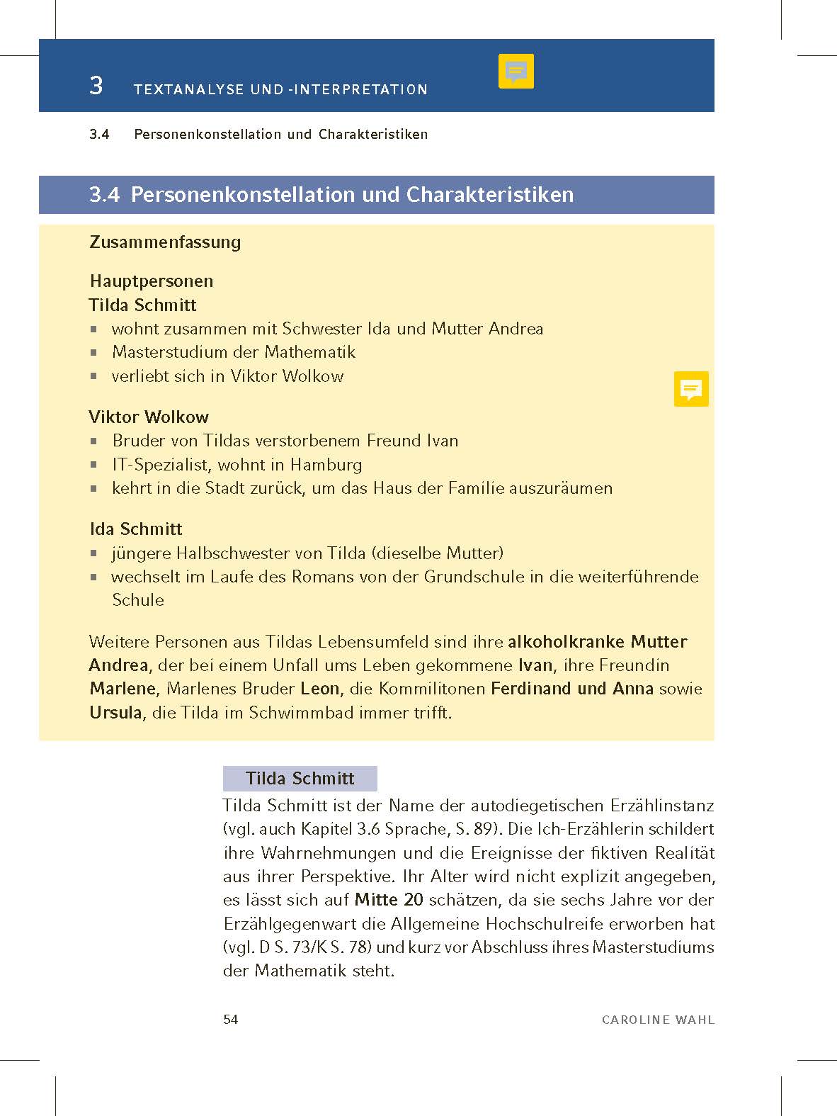 22 Bahnen von Caroline Wahl