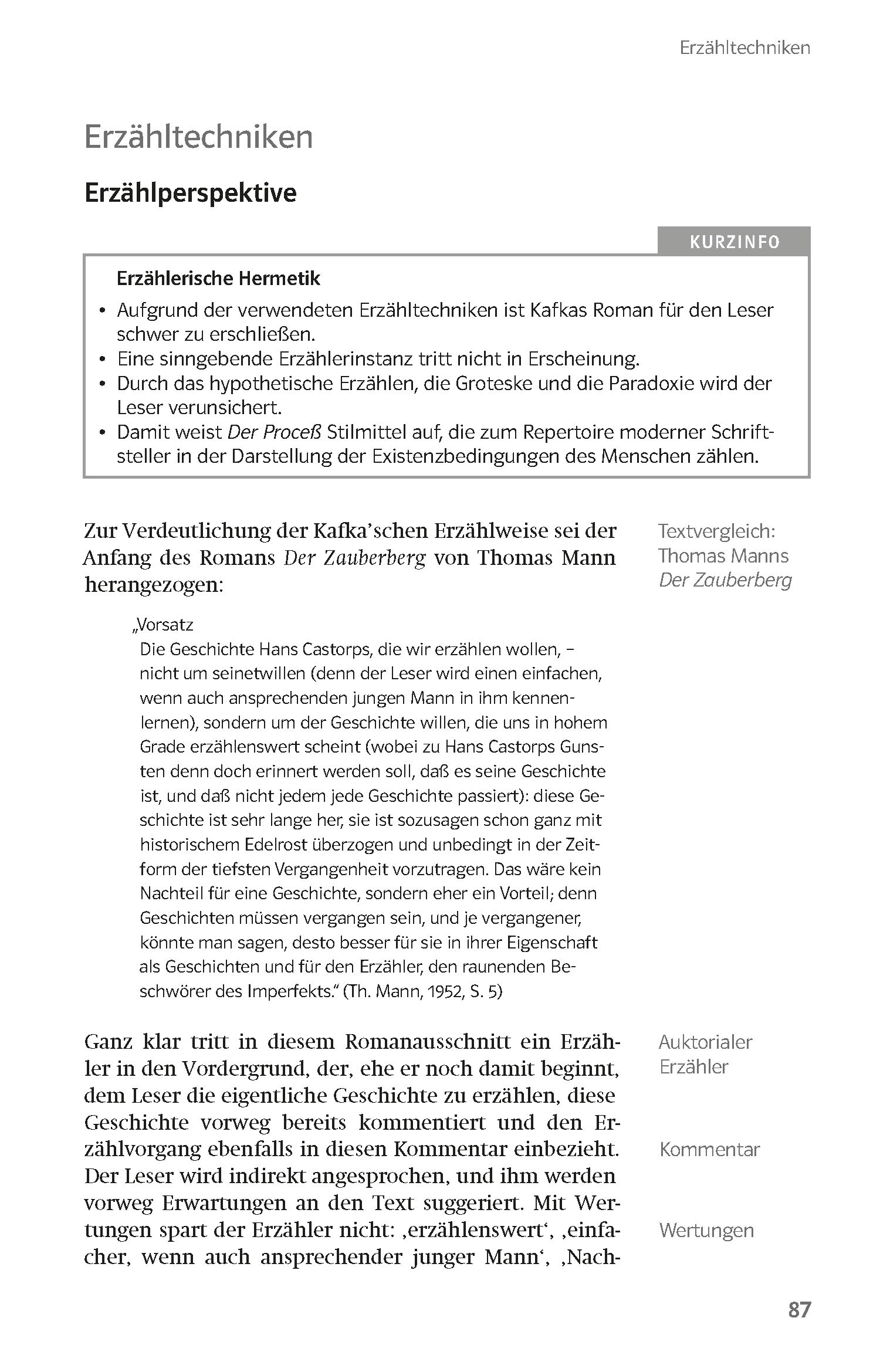 Klett Lektürehilfen Franz Kafka, Der Proceß Klett Lektürehilfen Franz Kafka, Der Proceß