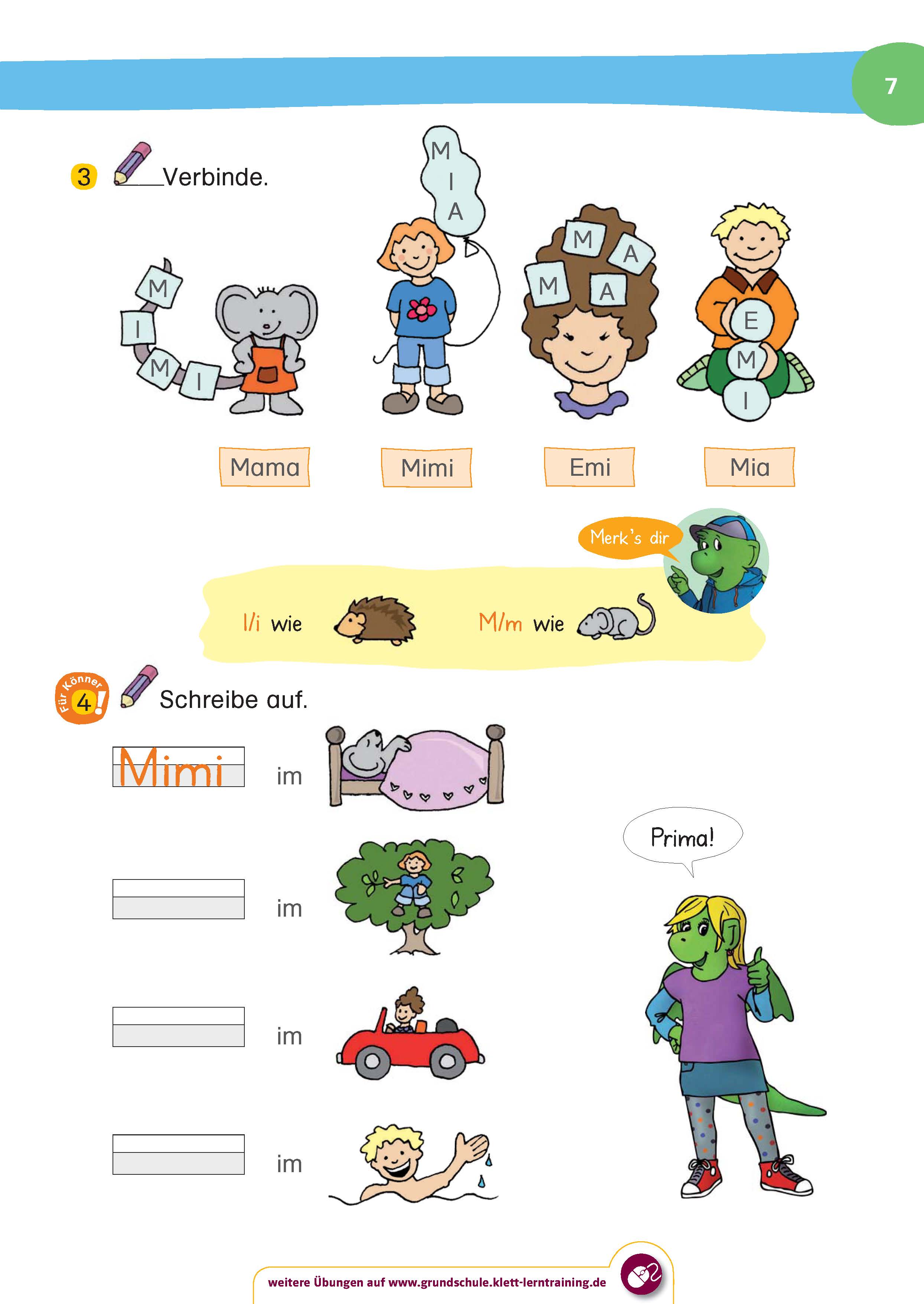 Klett So werde ich spitze! Deutsch, Lesen und Rechtschreiben 1. Klasse