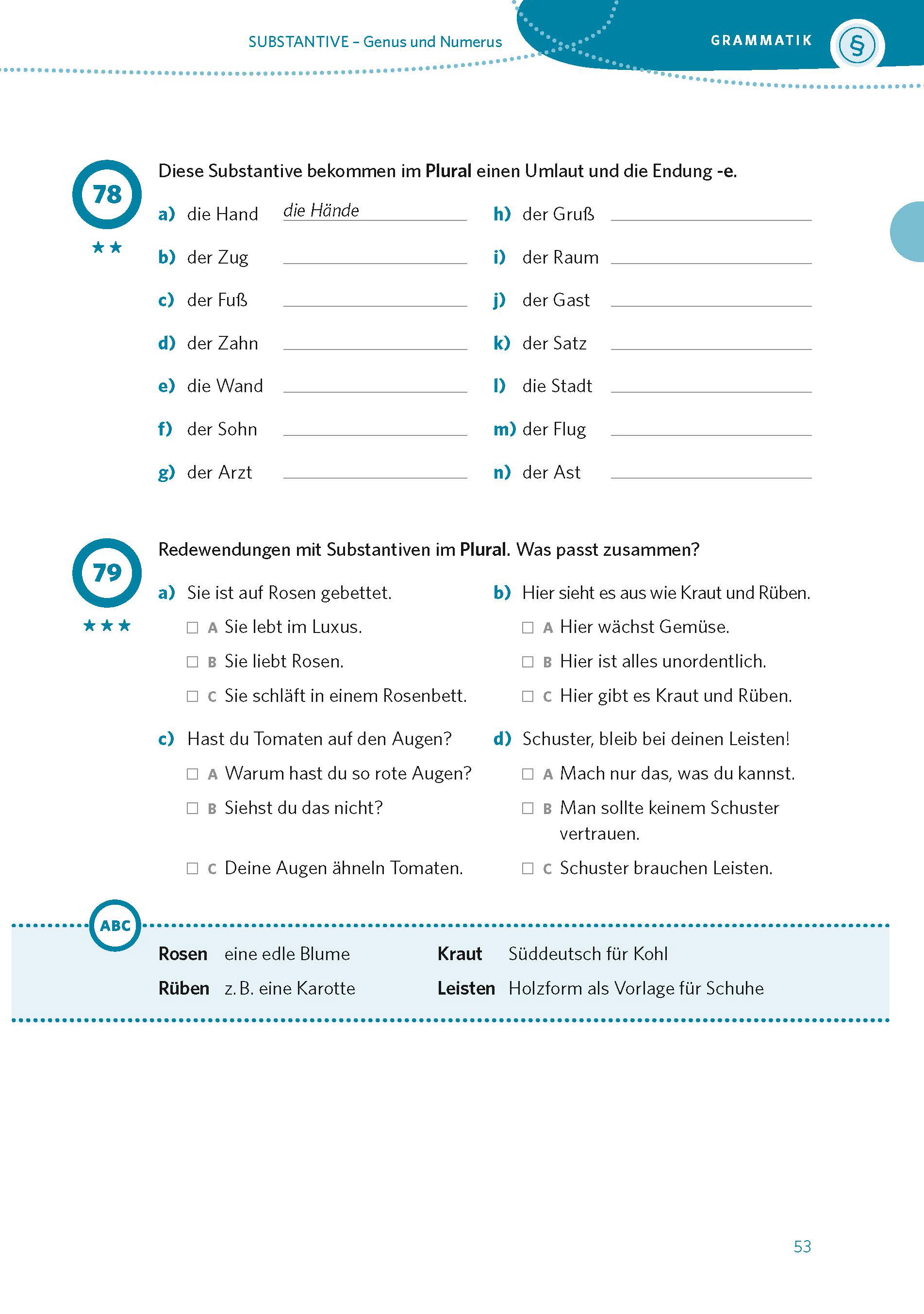 PONS 600 Übungen Deutsch als Fremdsprache