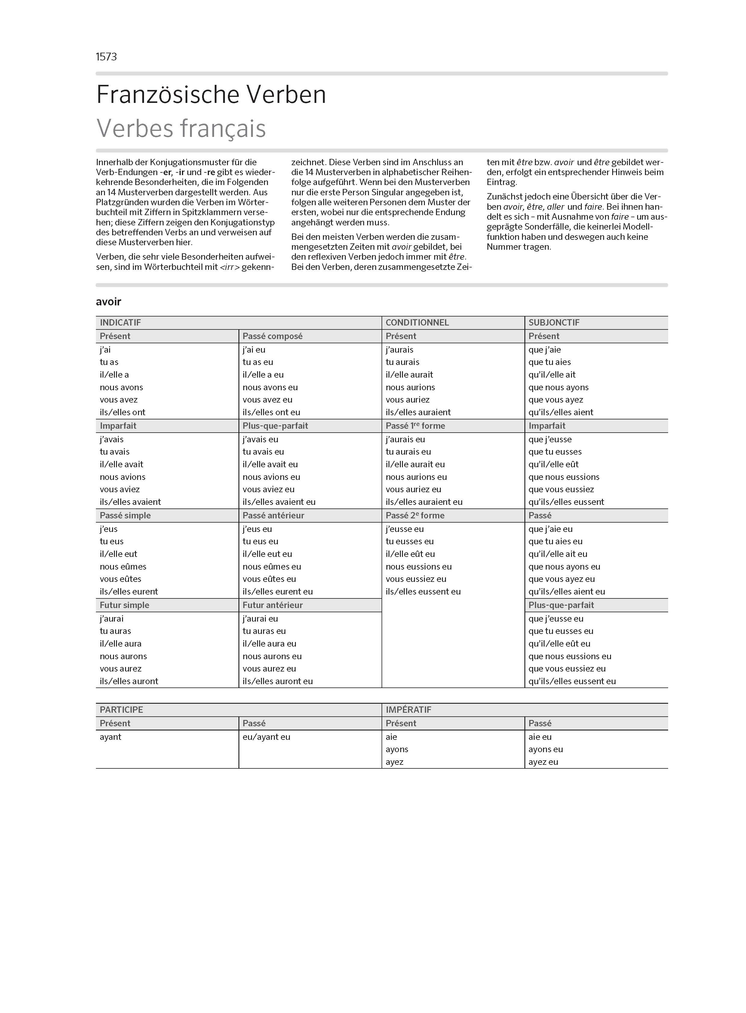 PONS Großwörterbuch Französisch