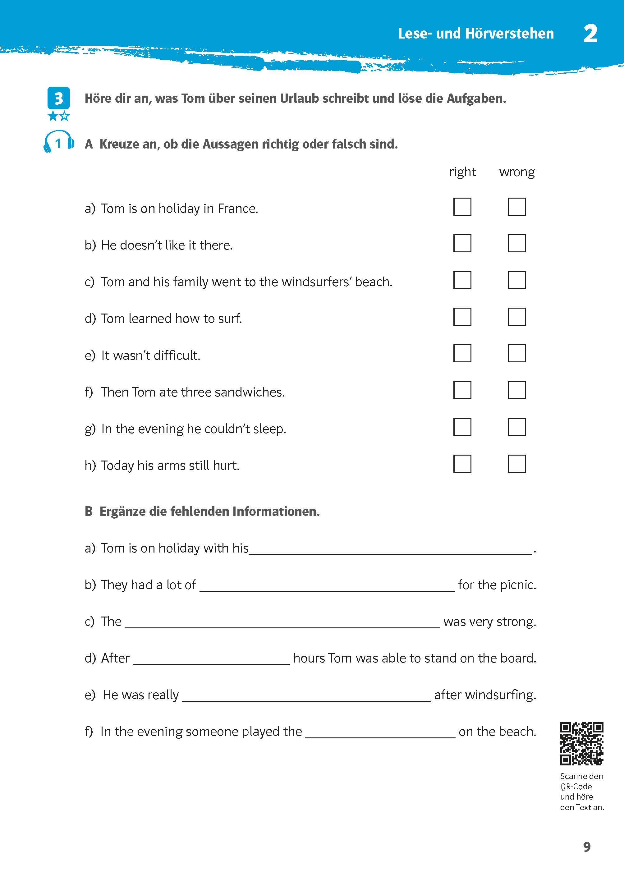 Klett 10-Minuten-Training Englisch Lese- und Hörverstehen 6. Klasse Klett 10-Minuten-Training Englisch Lese- und Hörverstehen 6. Klasse