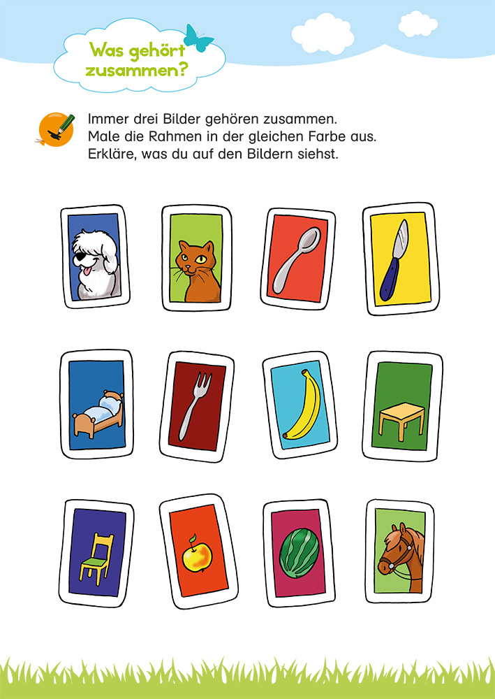 Klett Mein großer bunter Vorschul-Block Klett Mein großer bunter Vorschul-Block