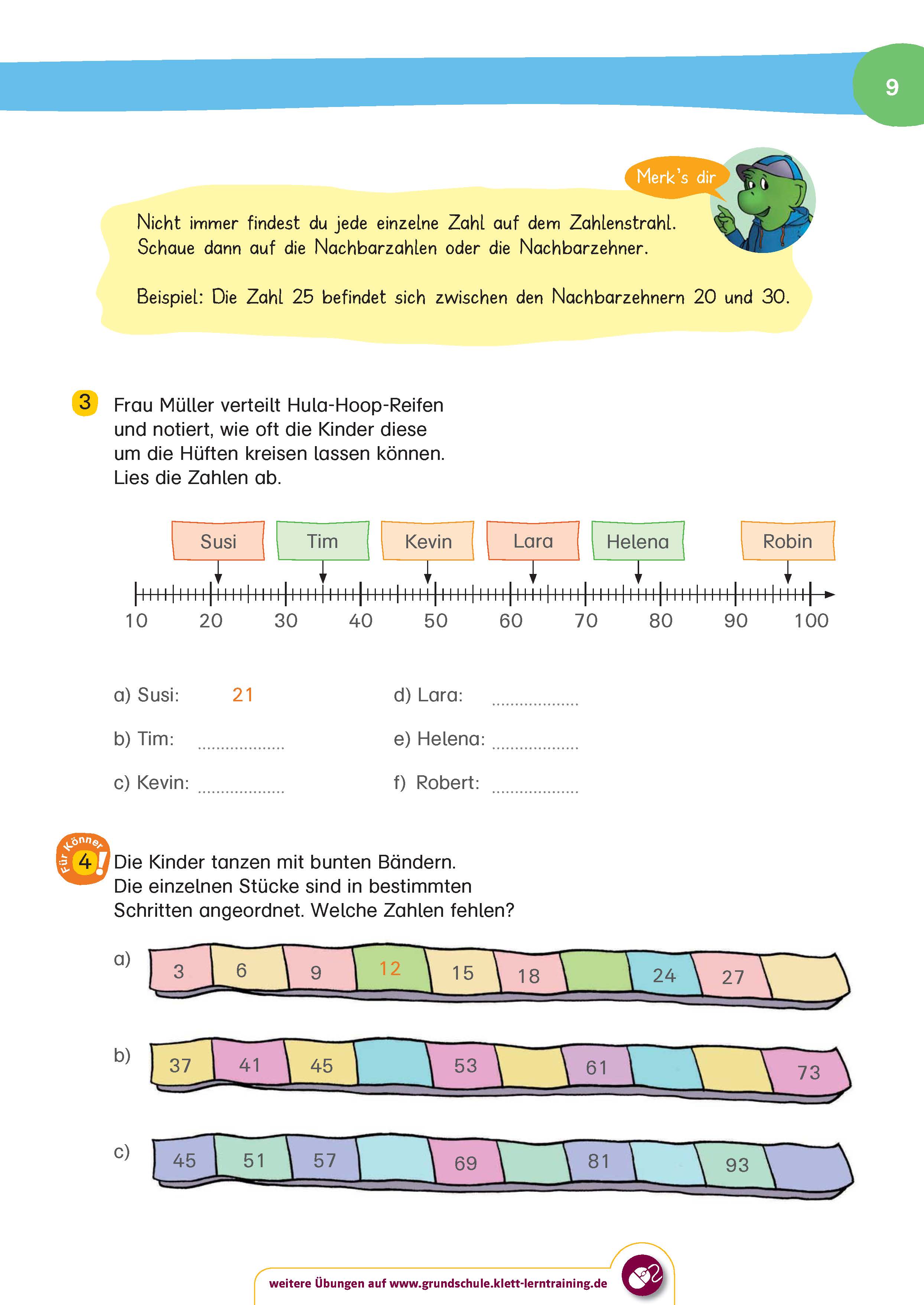 Klett So werde ich spitze! Mathe, Rechnen bis 100, 2. Klasse Klett So werde ich spitze! Mathe, Rechnen bis 100, 2. Klasse