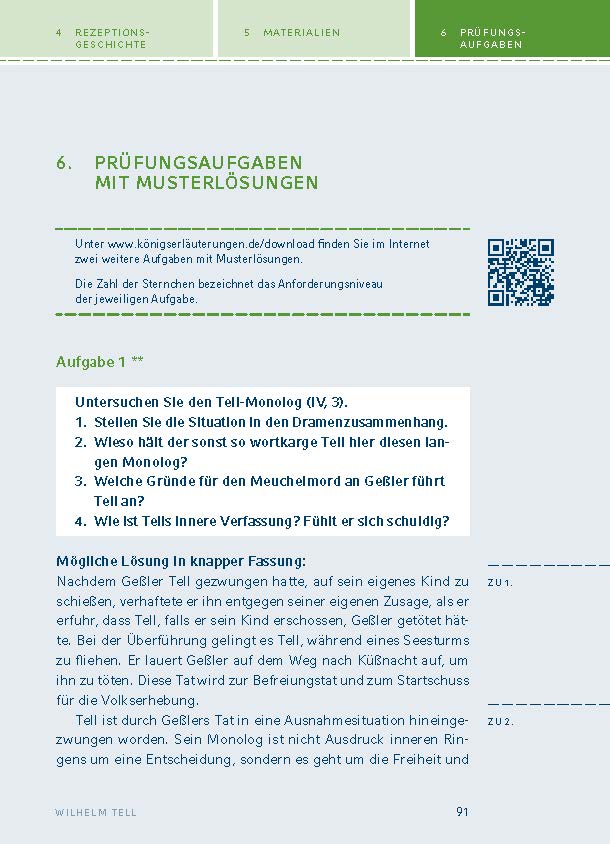 Wilhelm Tell von Friedrich Schiller