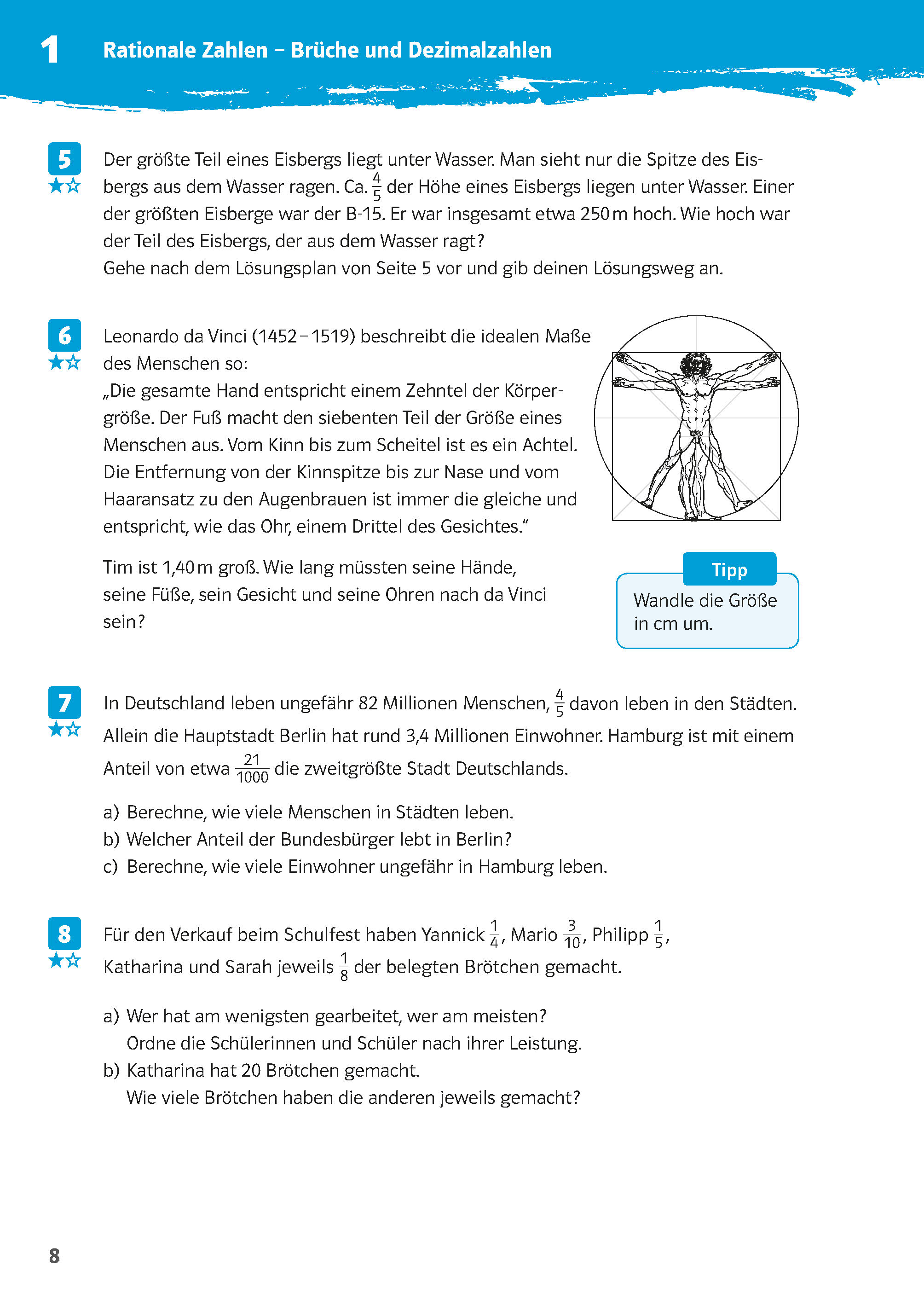 Klett 10-Minuten-Training Mathematik Textaufgaben 6. Klasse Klett 10-Minuten-Training Mathematik Textaufgaben 6. Klasse
