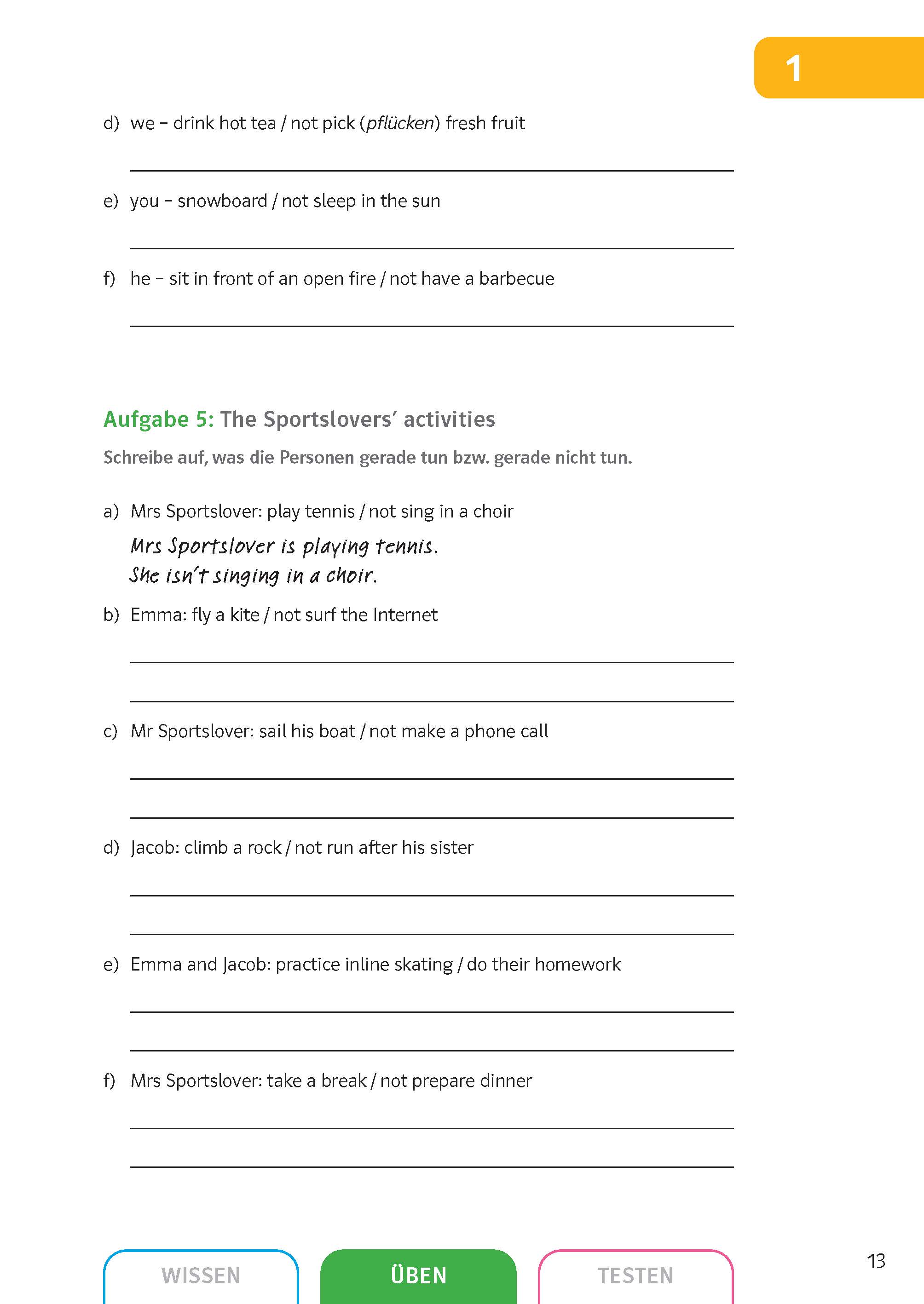 Klett Sicher in Englisch Grammatik  7./8. Klasse