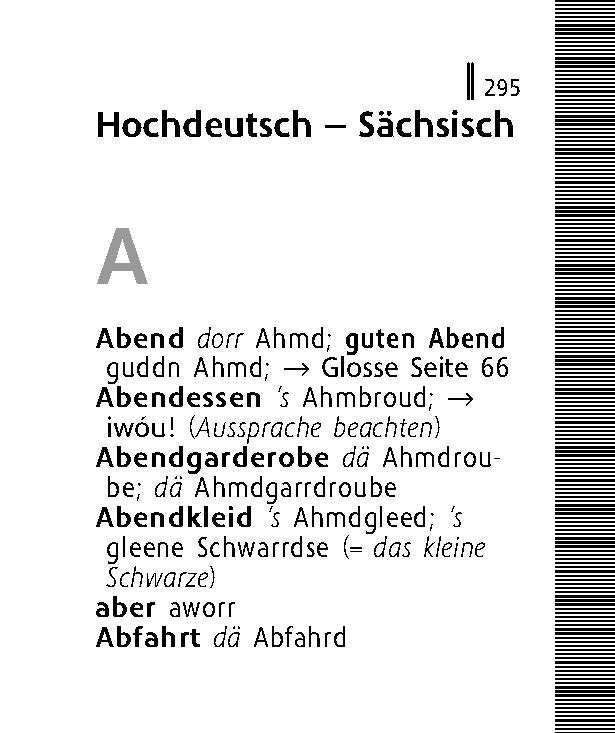 Langenscheidt Lilliput Sächsisch