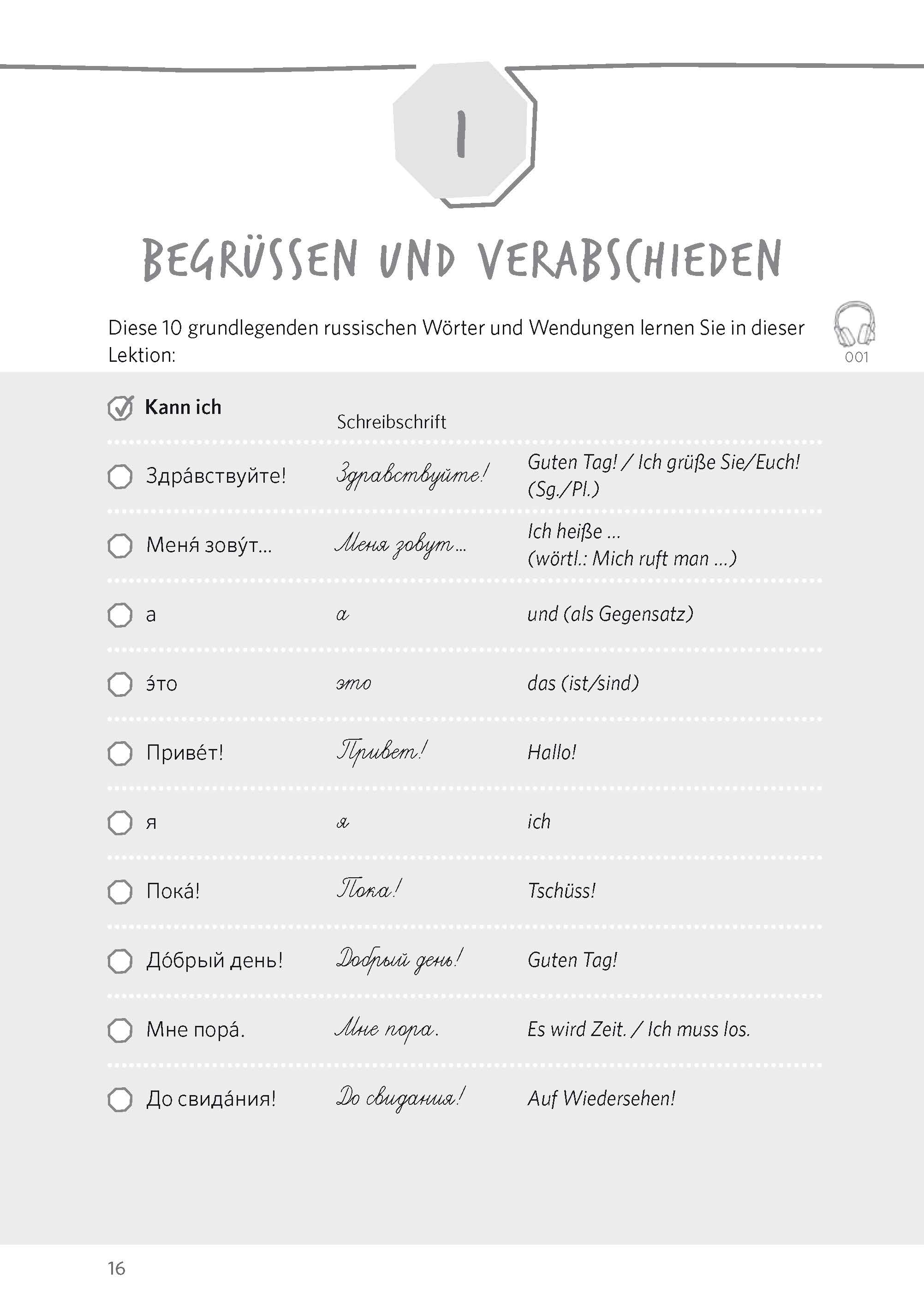 Langenscheidt Vom Wort zum Satz Russisch