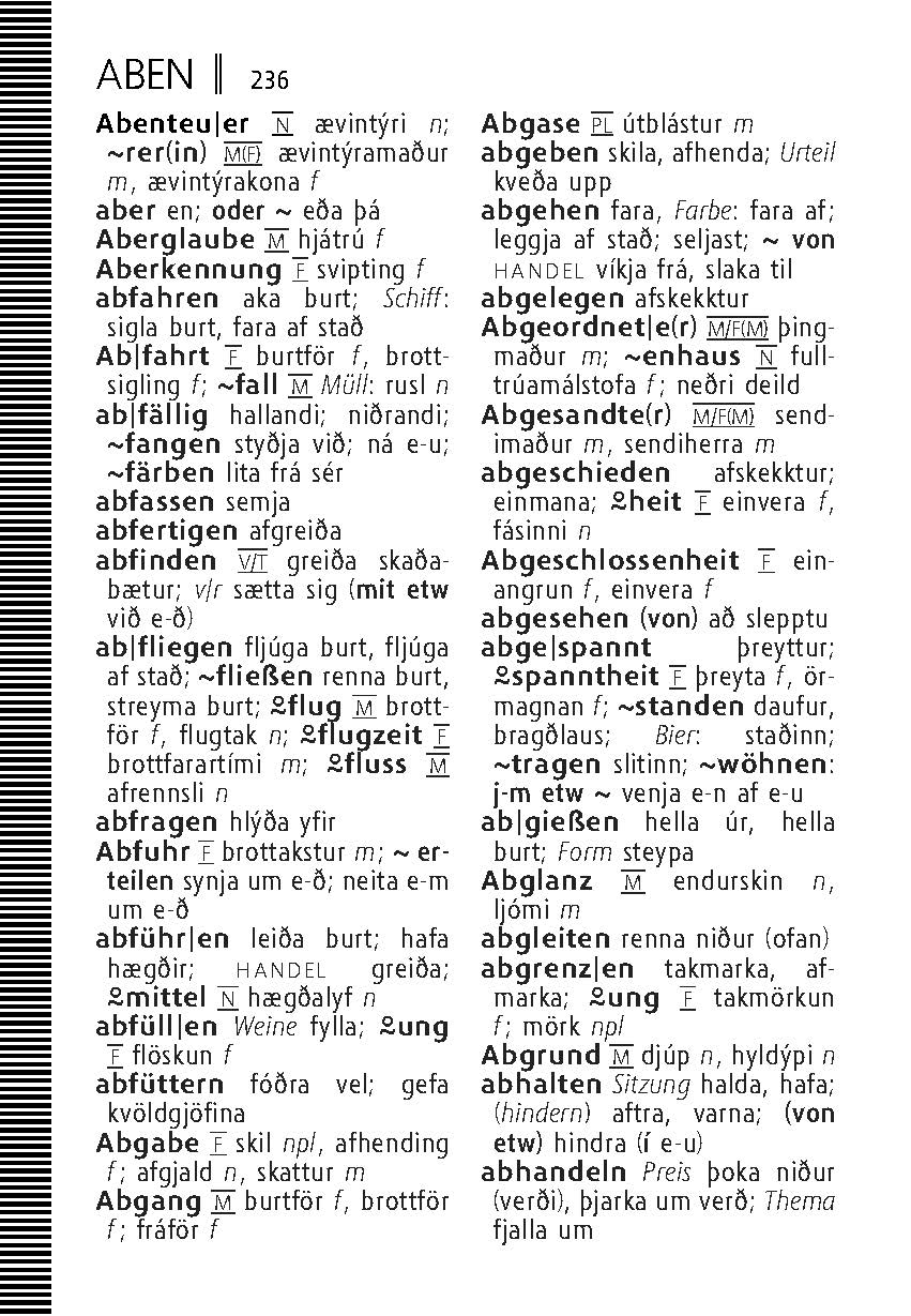 Langenscheidt Universal-Wörterbuch Isländisch