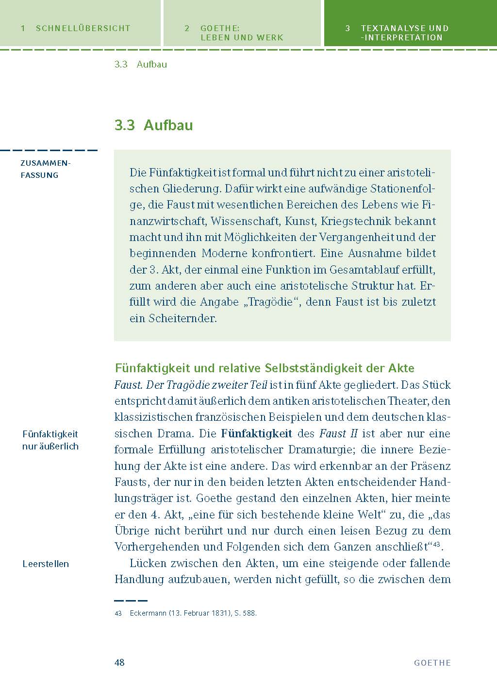 Faust II von Johann Wolfgang von Goethe