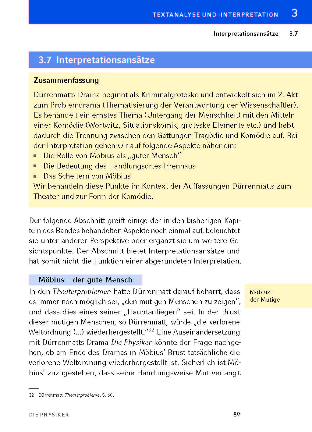 Die Physiker von Friedrich Dürrenmatt