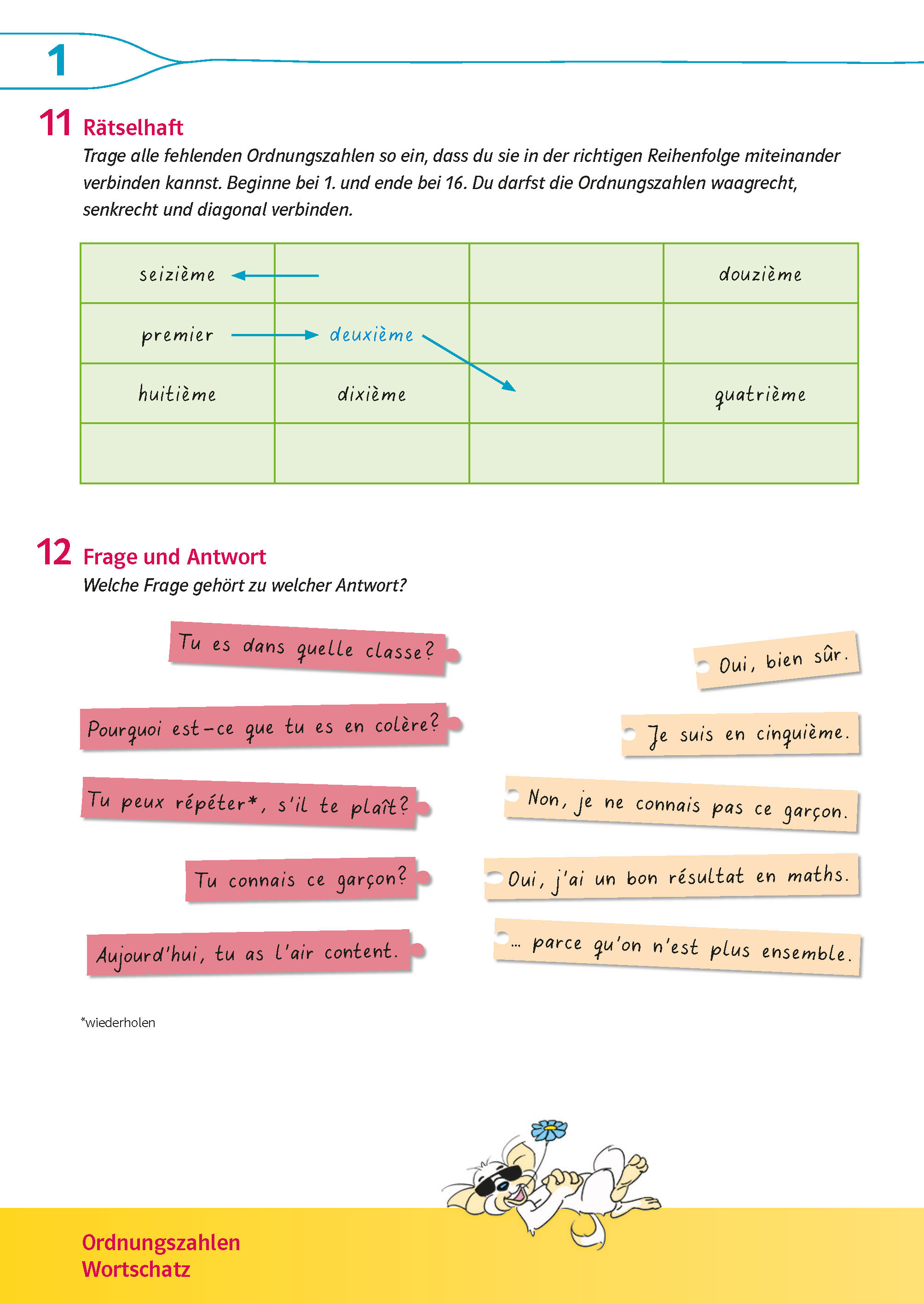 Découvertes 2 Bayern (ab 2017) - Übungsblock 2. Lernjahr Découvertes 2 Bayern (ab 2017) - Übungsblock 2. Lernjahr