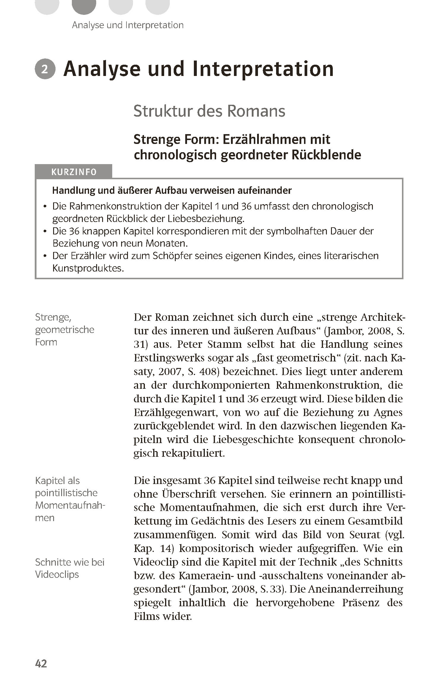 Klett Lektürehilfen Peter Stamm, Agnes