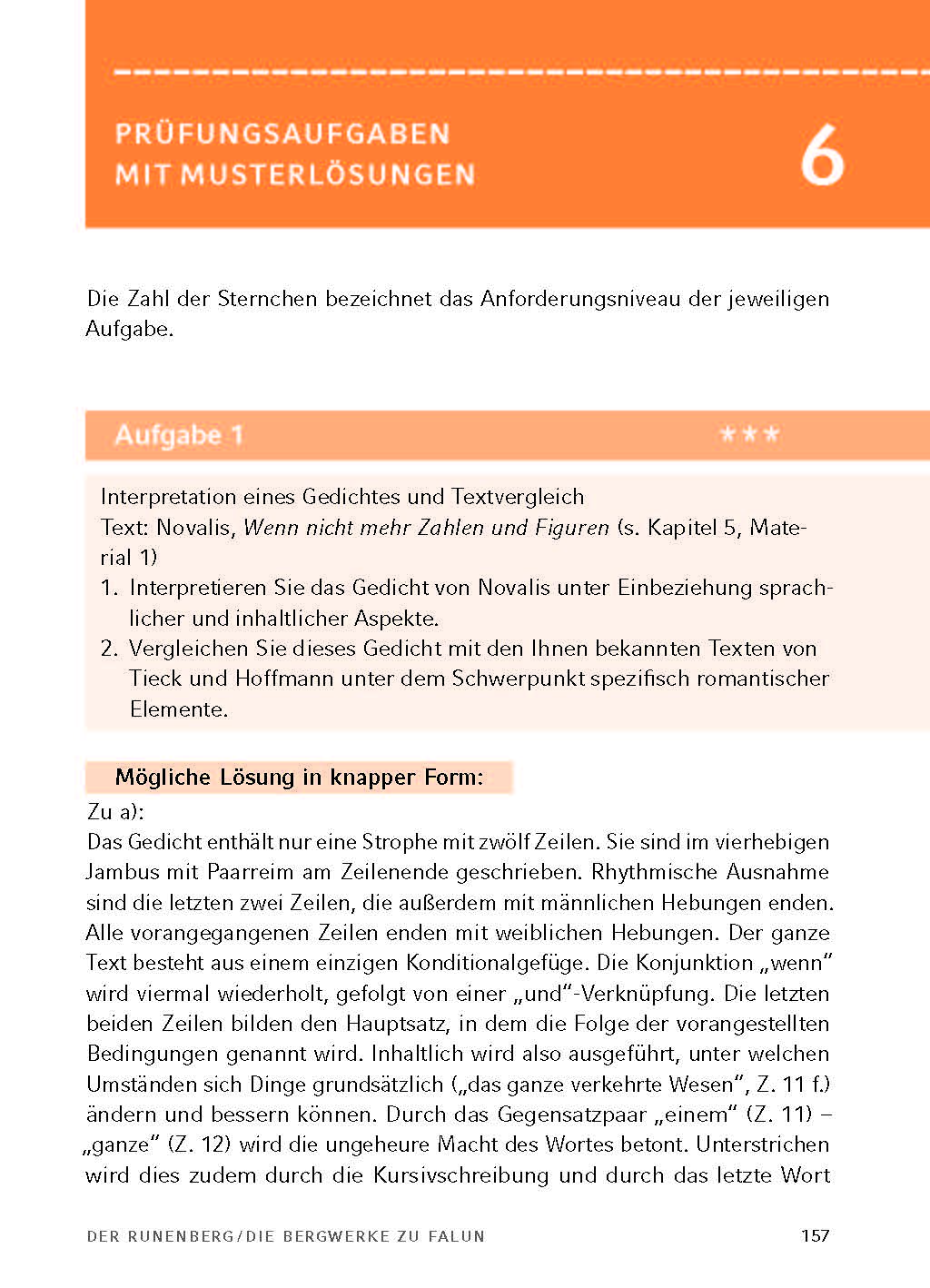 Die Bergwerke zu Falun von E.T.A. Hoffmann, Der Runenberg, Des Lebens Überfluss von Ludwig Tieck