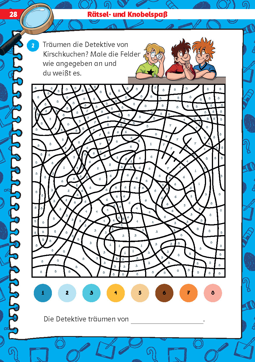 Die drei ??? Kids: Mein Deutschblock 2. Klasse