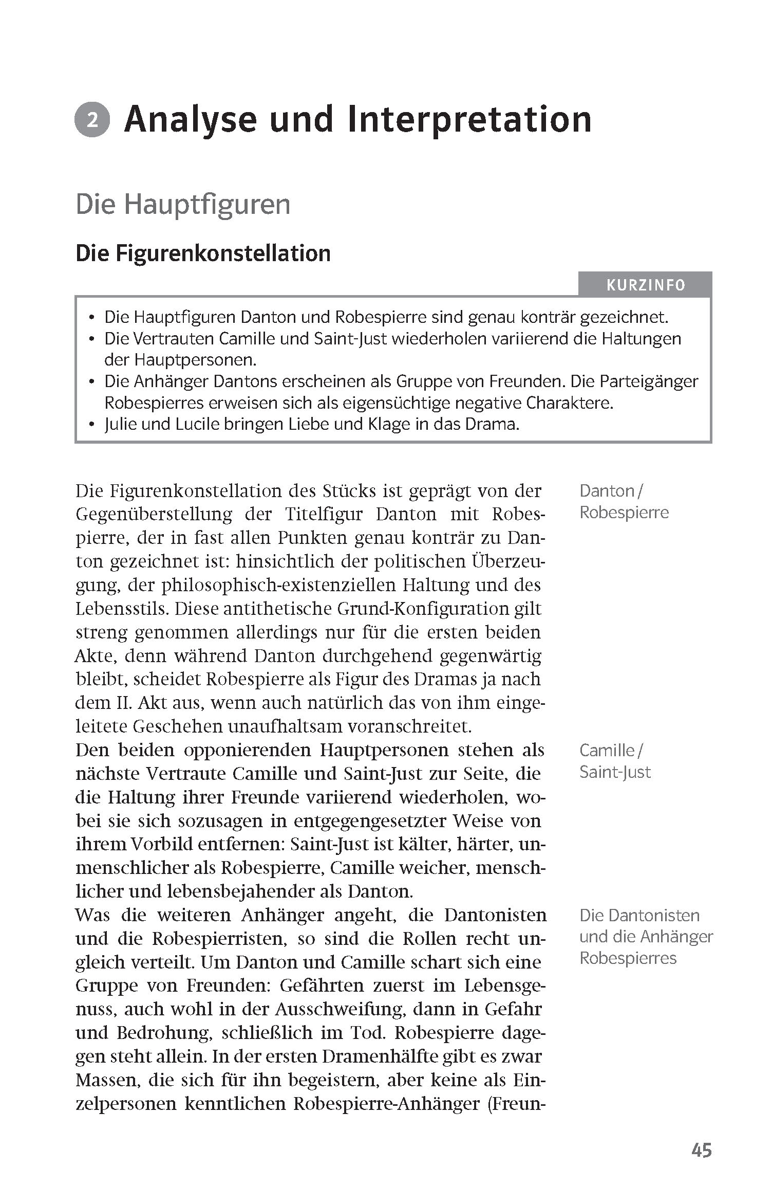 Klett Lektürehilfen Georg Büchner, Dantons Tod Klett Lektürehilfen Georg Büchner, Dantons Tod