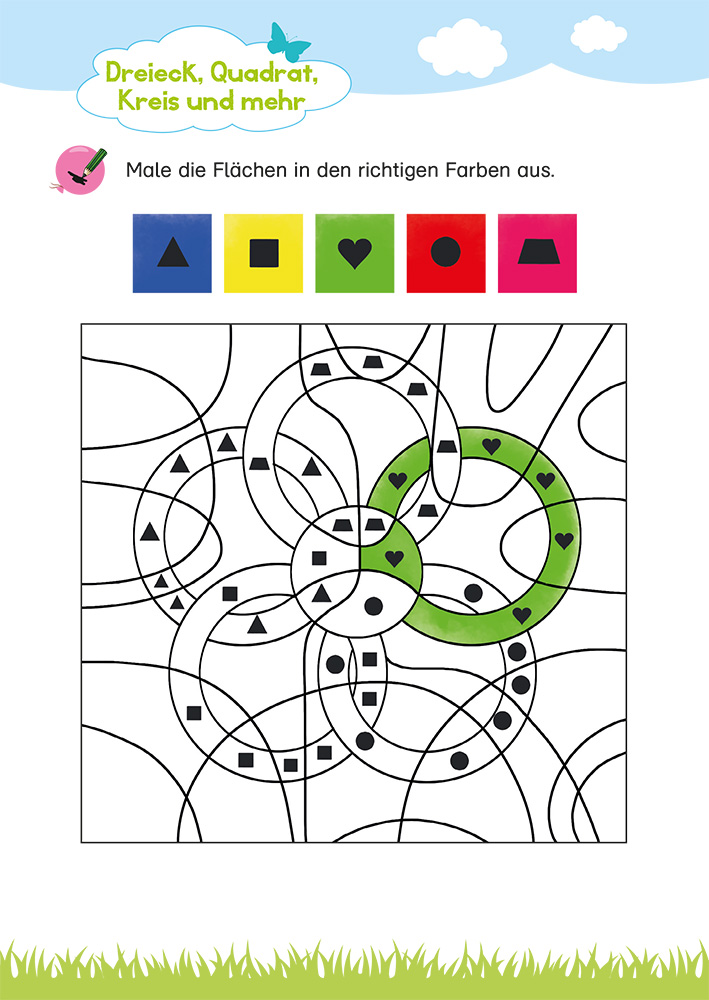 Klett Mein großer bunter Vorschul-Block Klett Mein großer bunter Vorschul-Block