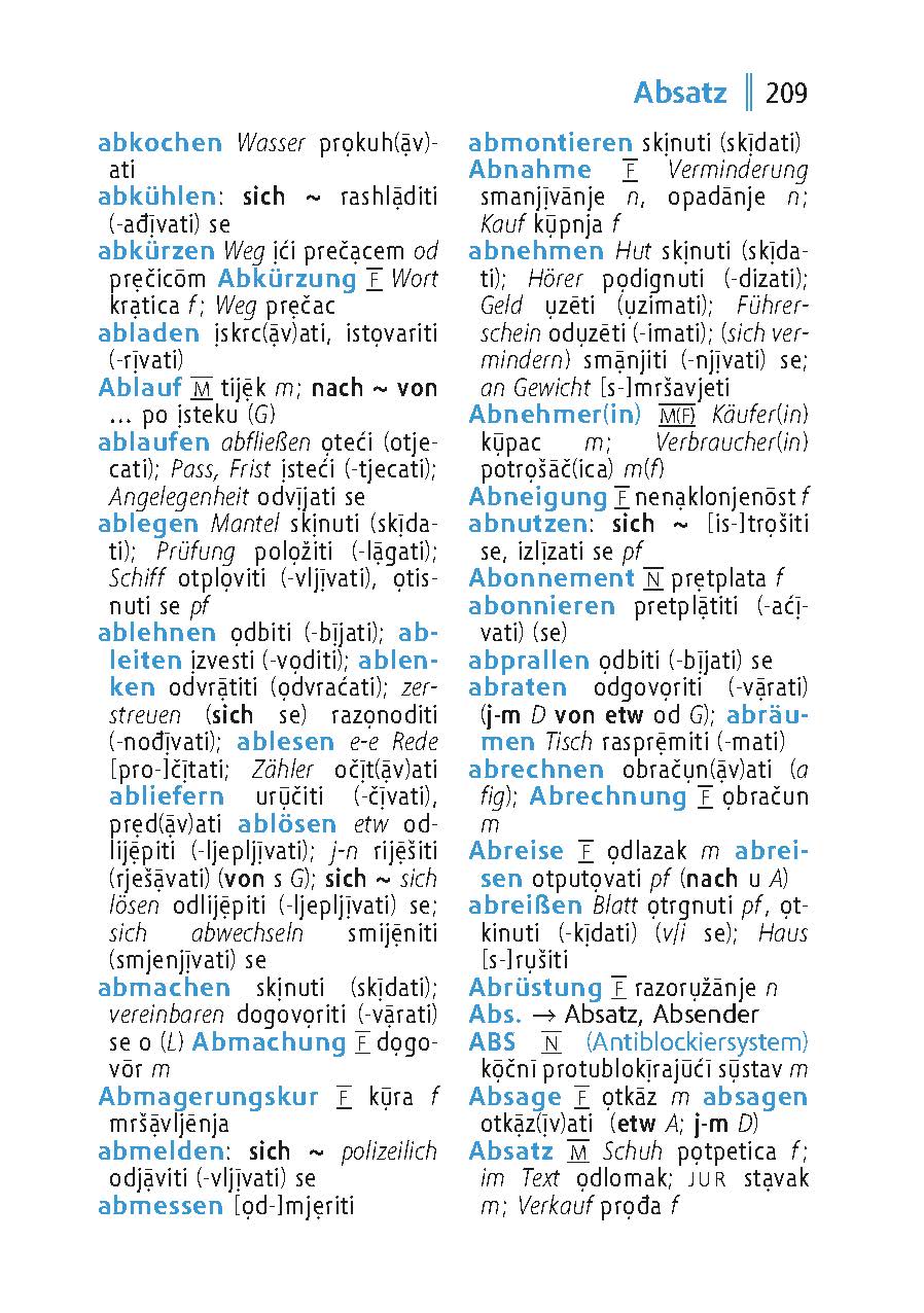 Langenscheidt Universal-Wörterbuch Kroatisch