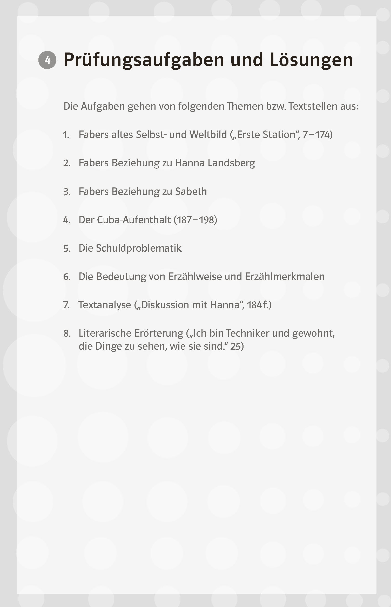 Klett Lektürehilfen Max Frisch, Homo faber Klett Lektürehilfen Max Frisch, Homo faber