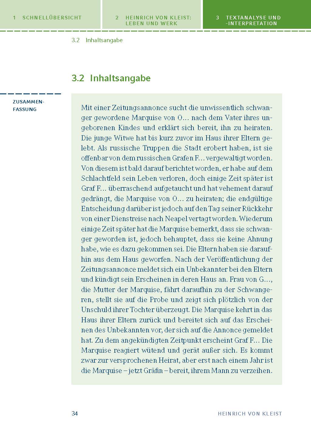 Die Marquise von O... von Heinrich von Kleist