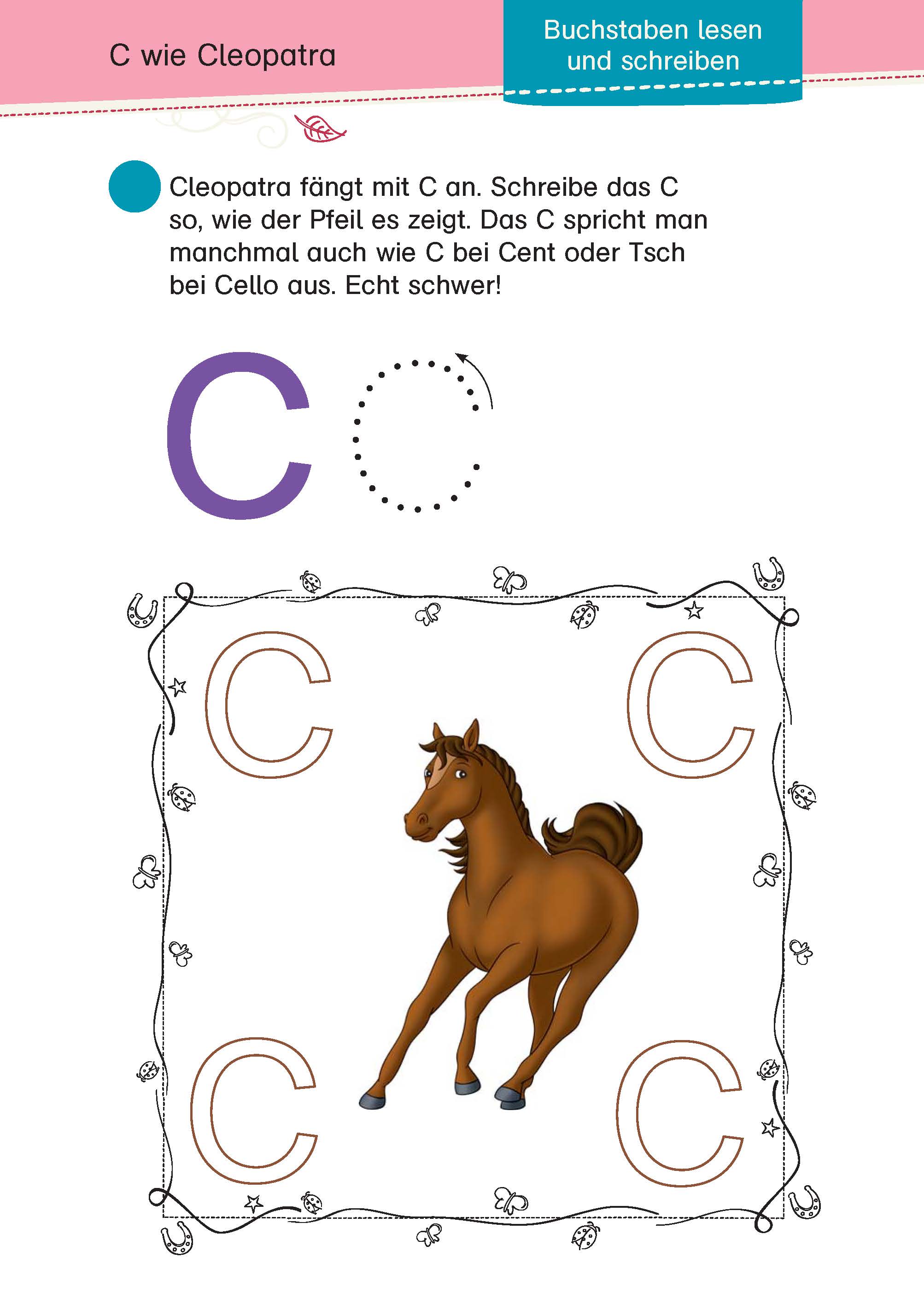 Bibi & Tina: Mein Schulstart-Block Erstes Lesen und Schreiben