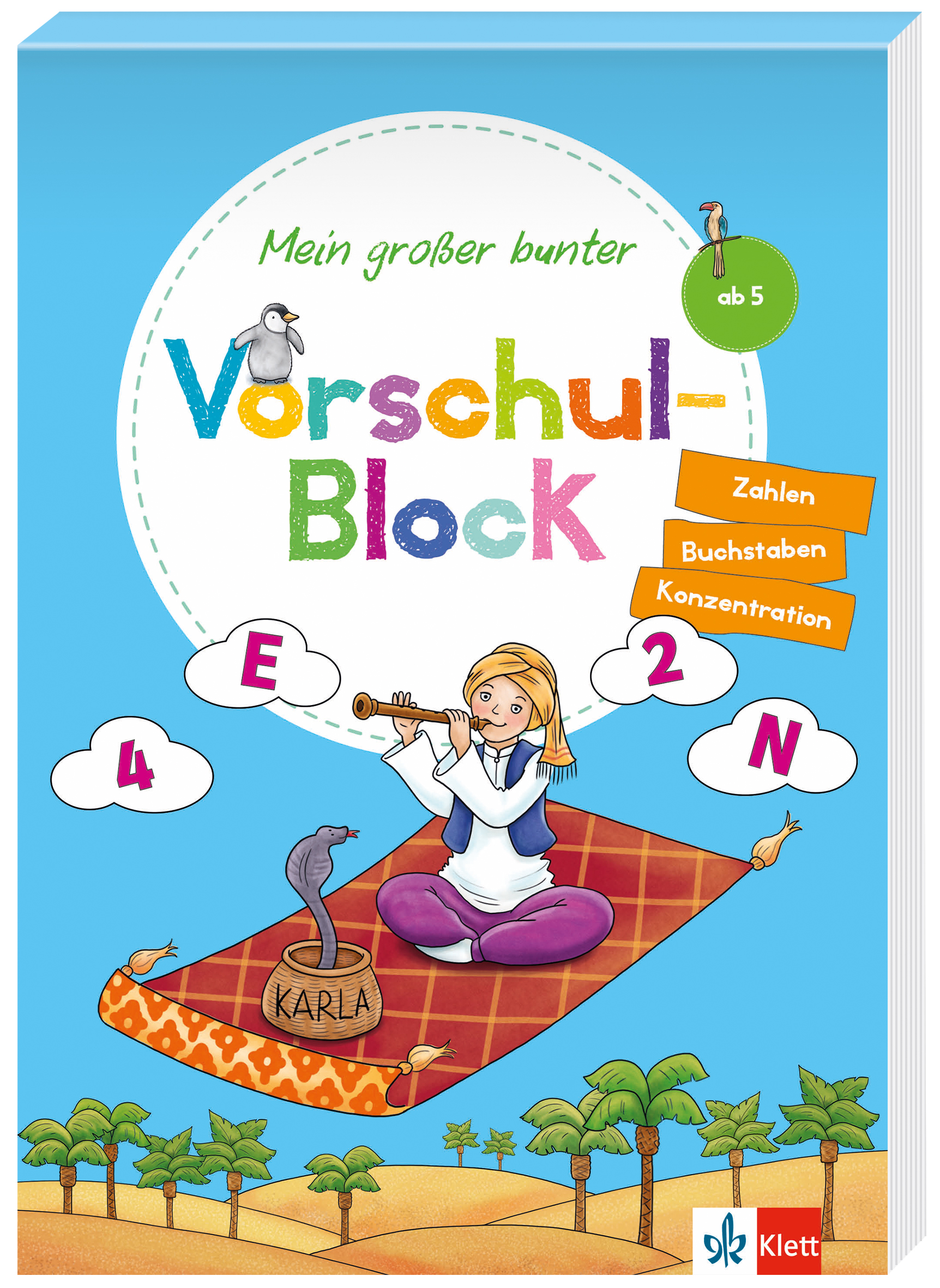 Klett Mein großer bunter Vorschul-Block Klett Mein großer bunter Vorschul-Block
