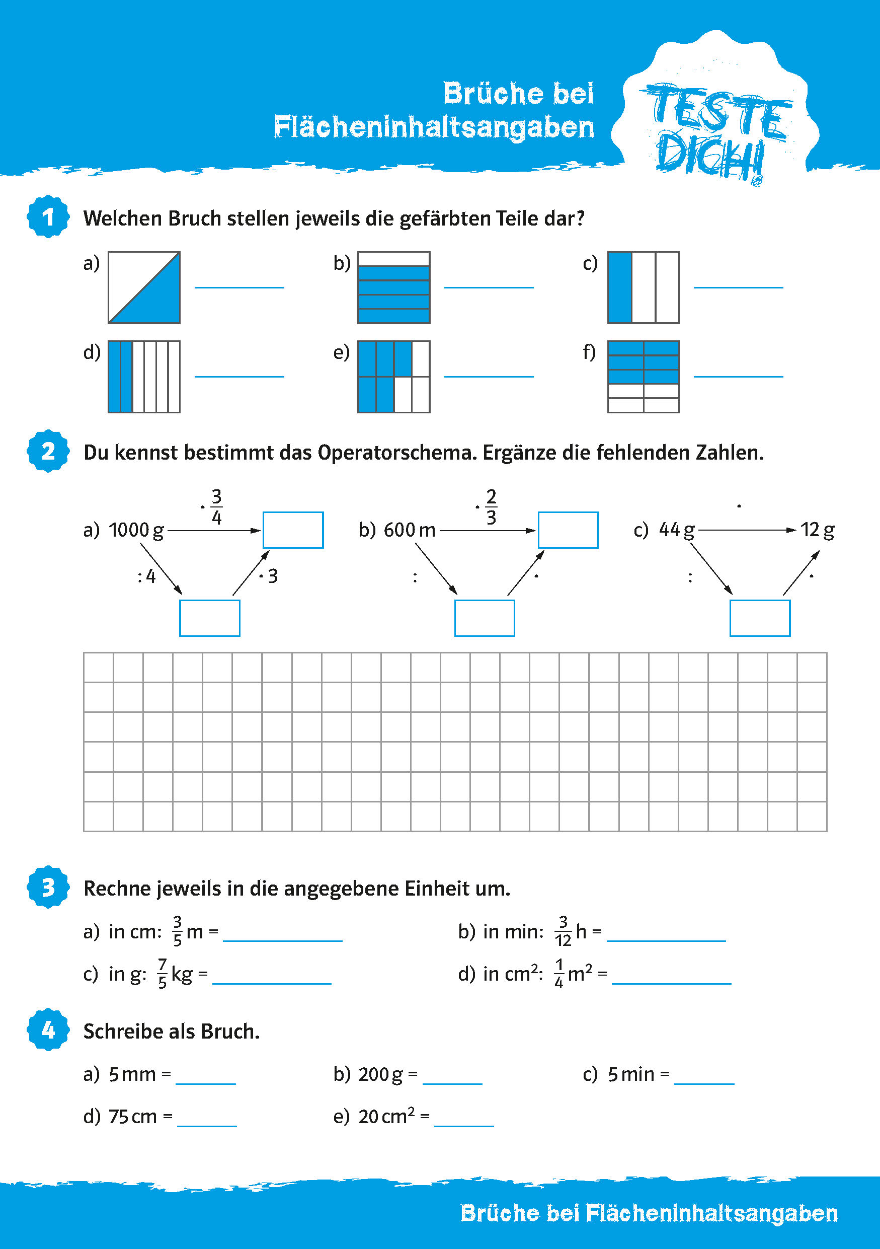 PONS Blitztraining Mathematik 6. Klasse
