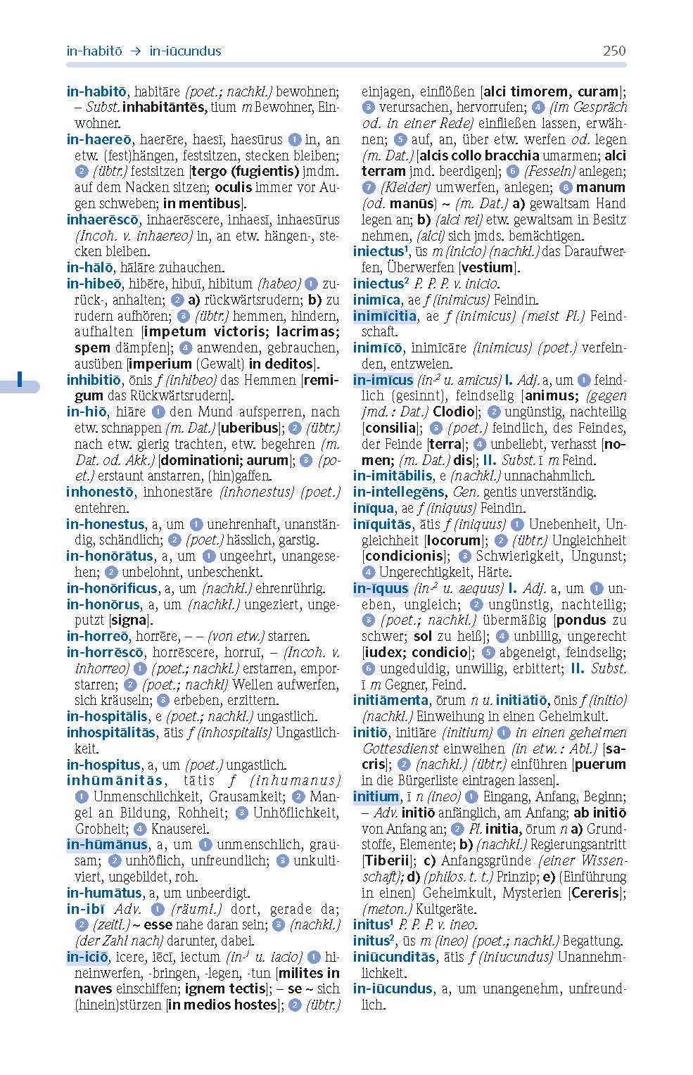 PONS Das große Schulwörterbuch Latein