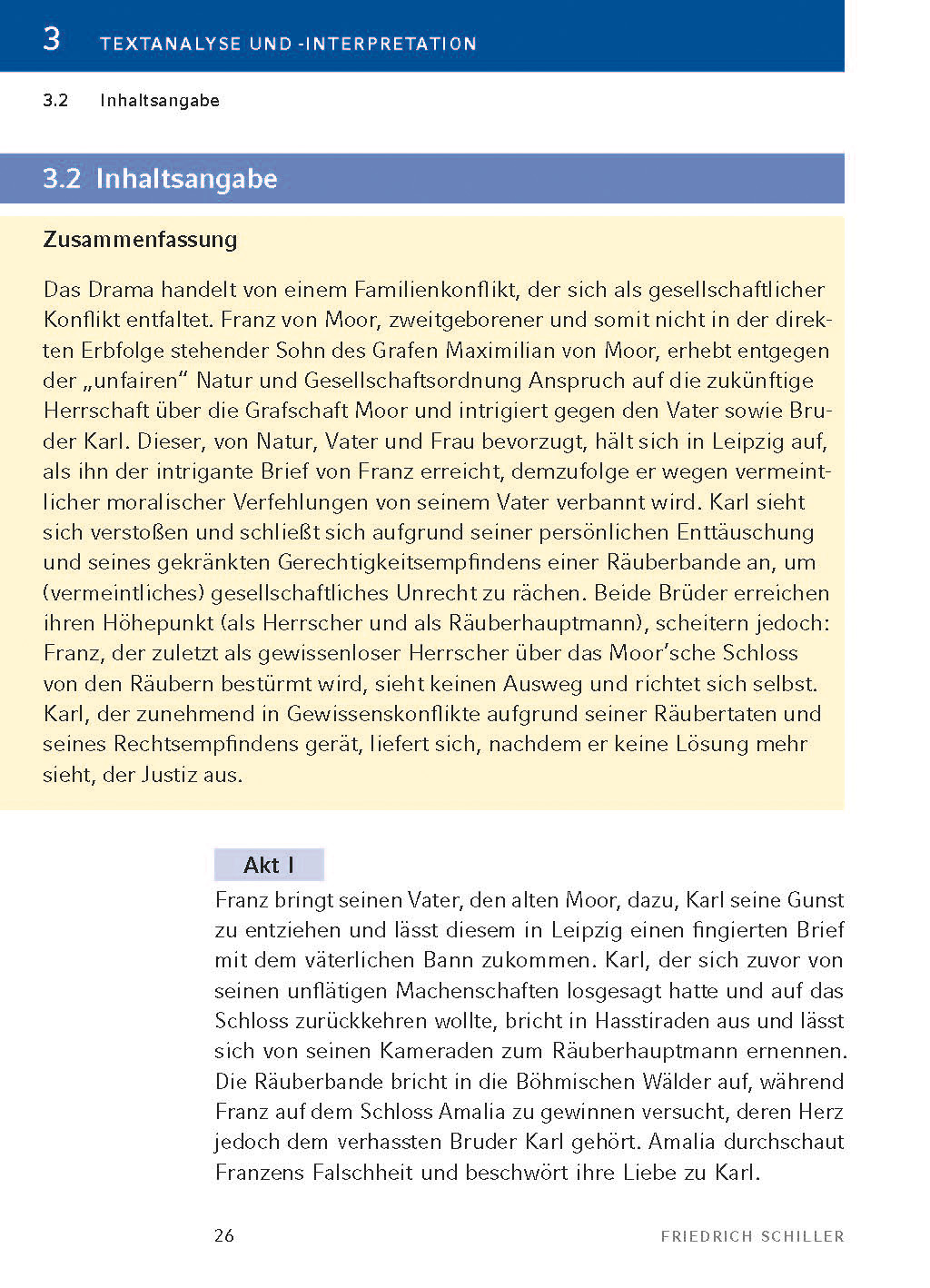Die Räuber von Friedrich Schiller