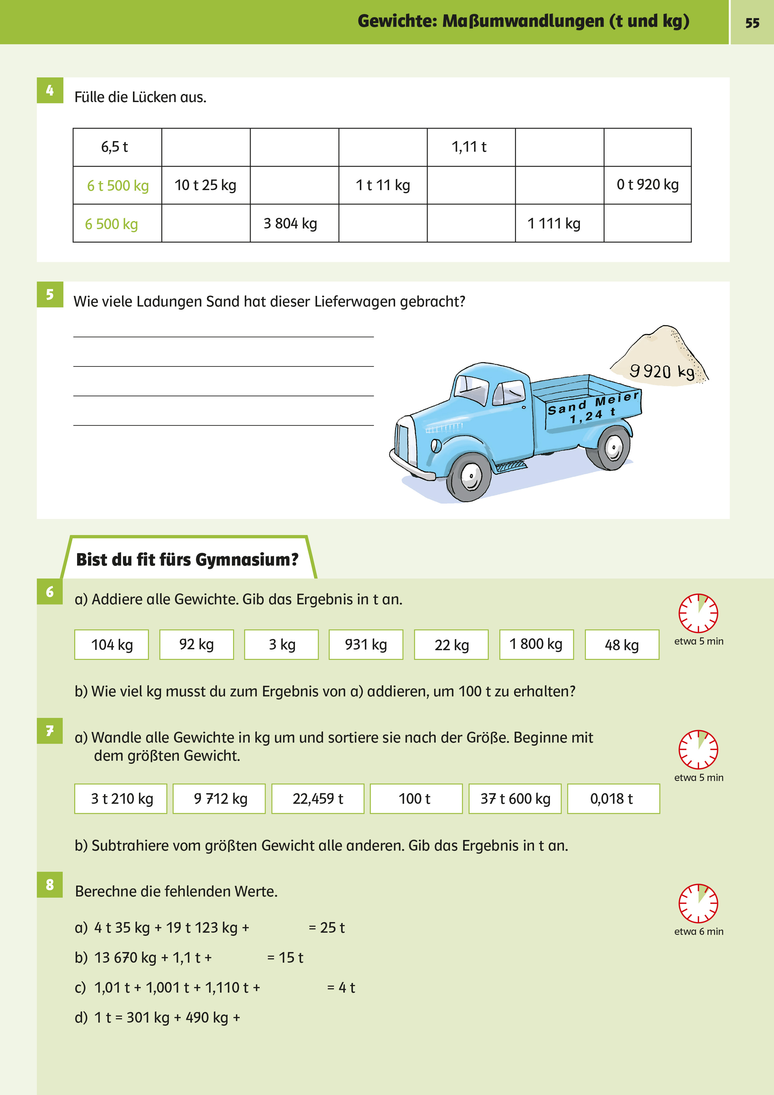 Sicher ins Gymnasium Mathematik  4. Klasse