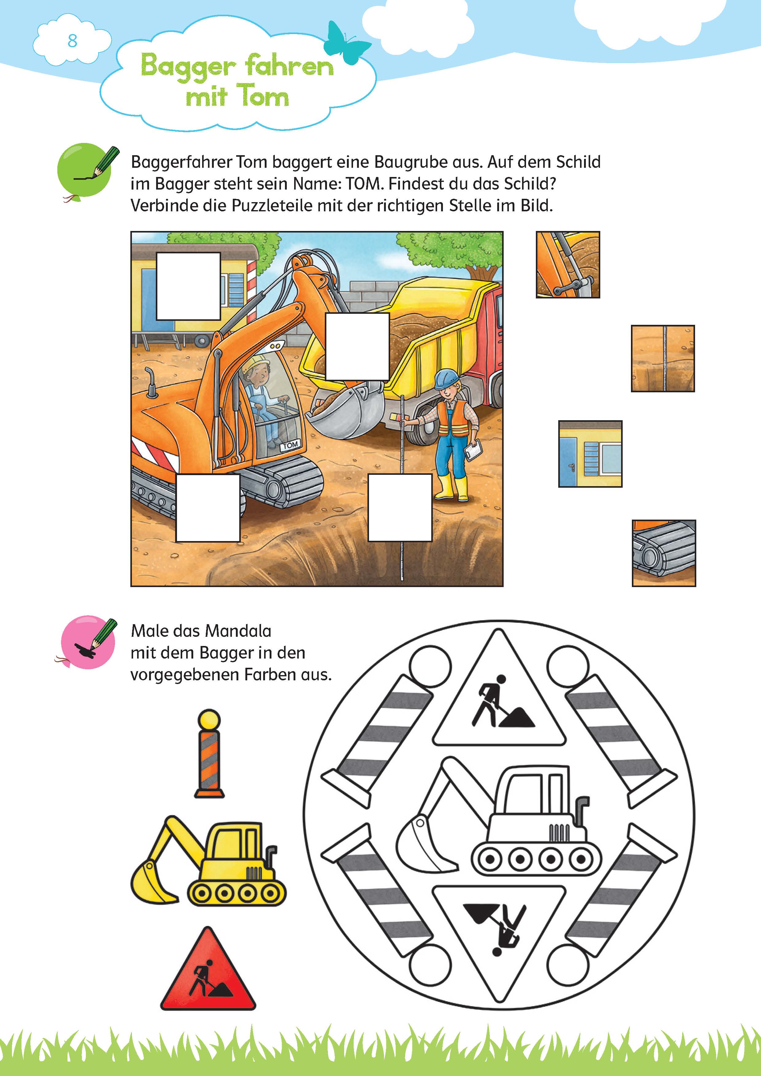 Klett Mein großes buntes Kindergarten-Rätselbuch Klett Mein großes buntes Kindergarten-Rätselbuch