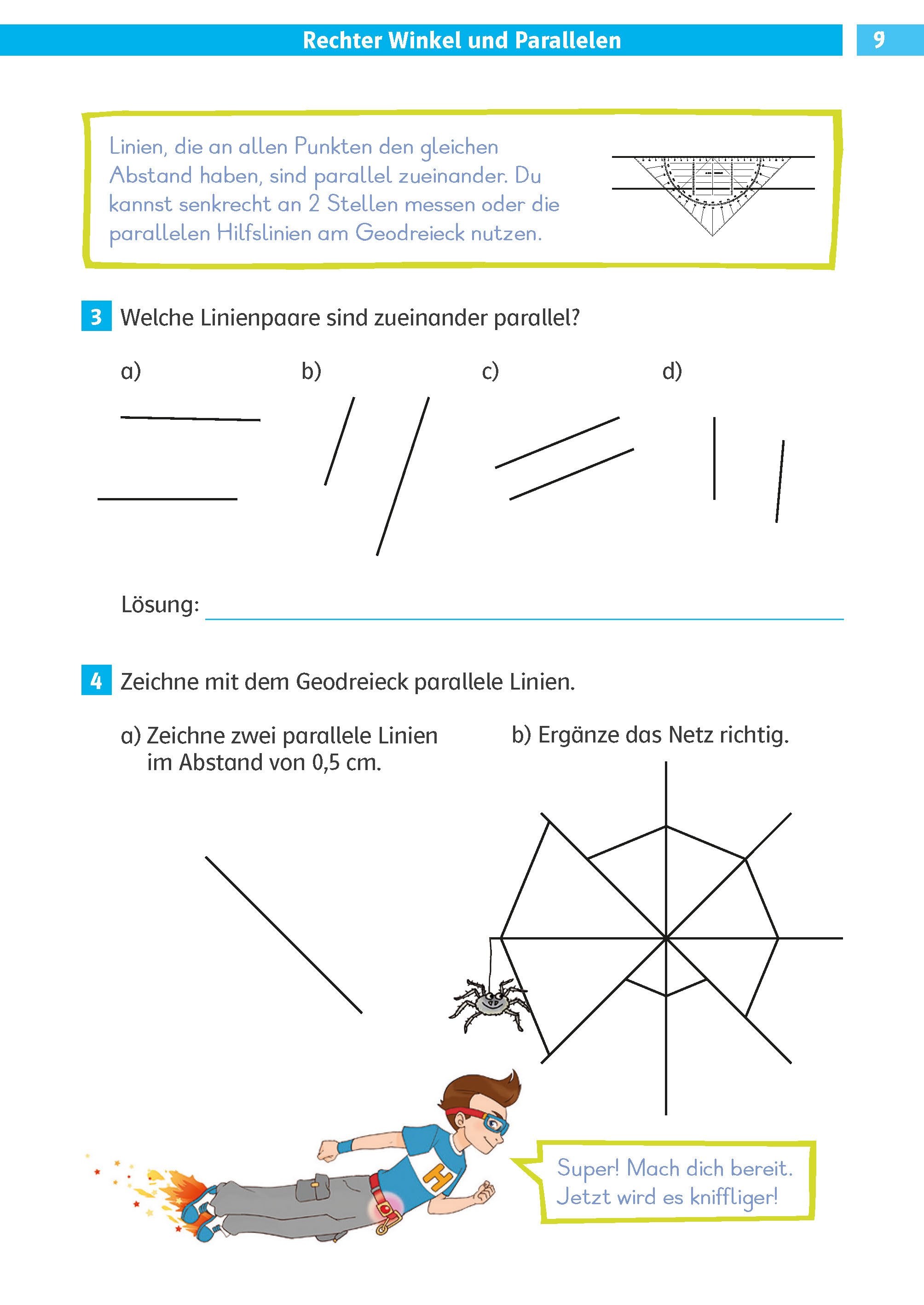 Klett Die Mathe-Helden: Geometrie 3./4. Klasse Klett Die Mathe-Helden: Geometrie 3./4. Klasse