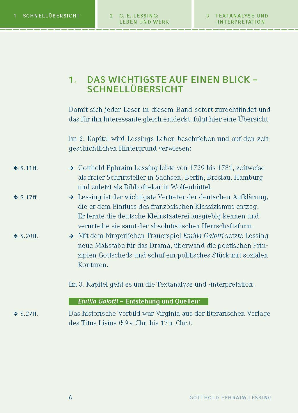 Emilia Galotti von Gotthold Ephraim Lessing