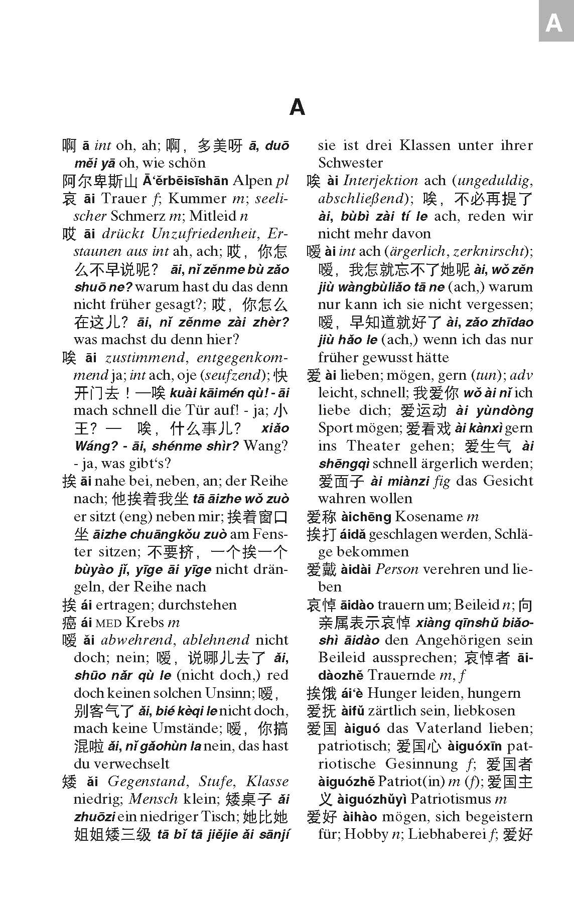 Langenscheidt Taschenwörterbuch Chinesisch