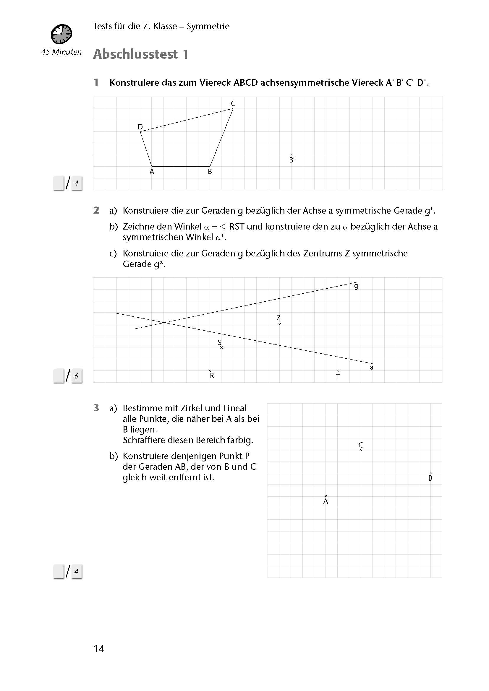 Fit in Test und Klassenarbeit – Mathematik 7./8. Klasse Gymnasium