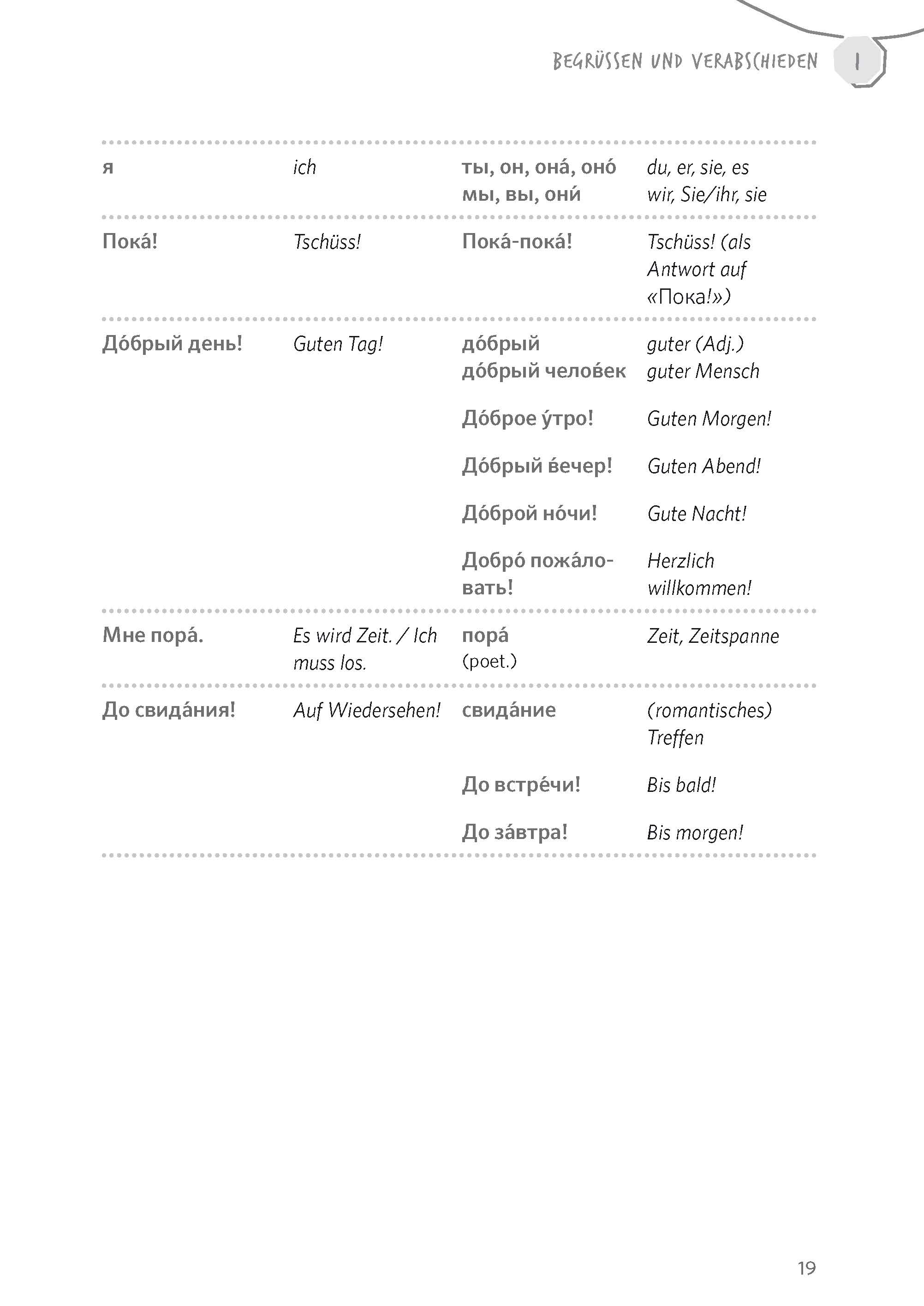 Langenscheidt Vom Wort zum Satz Russisch
