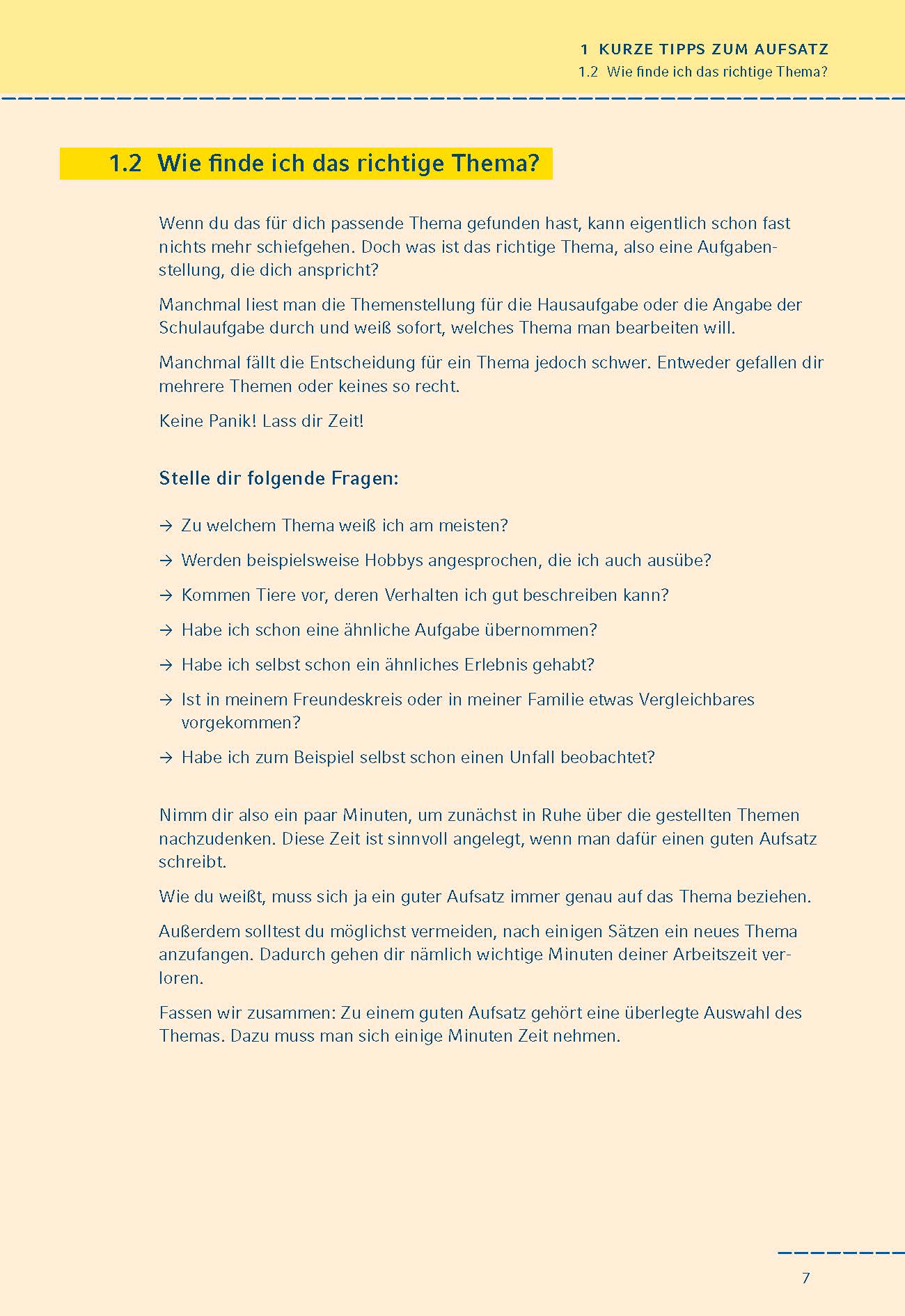 Mein großes Aufsatzbuch - Deutsch 5./6. Klasse