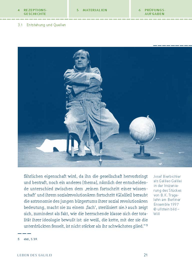 Leben des Galilei von Bertolt Brecht