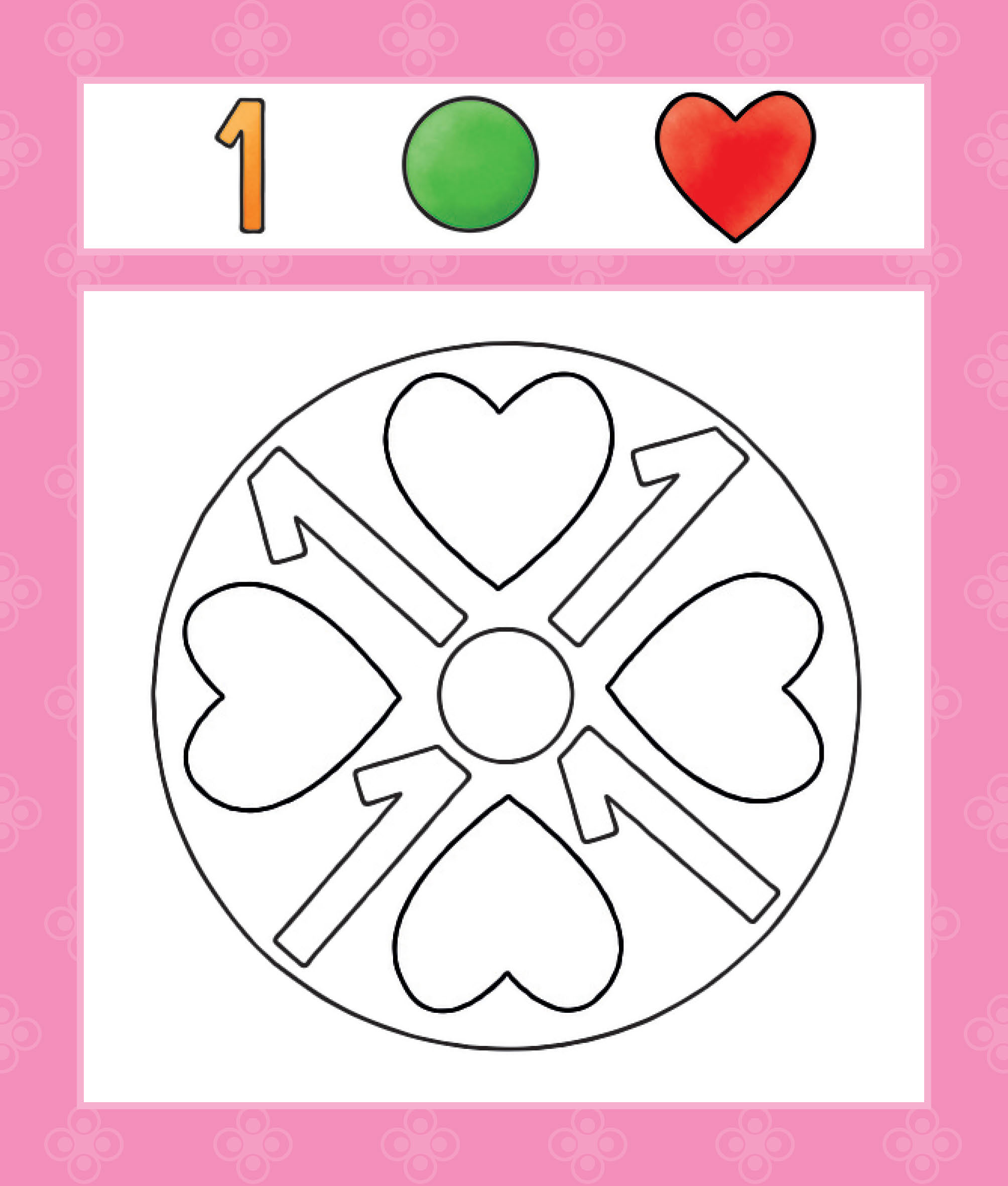 Klett Mein Lieblings-Block Rund und eckig, rot und blau