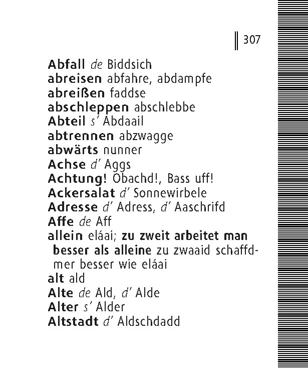 Langenscheidt Lilliput Badisch