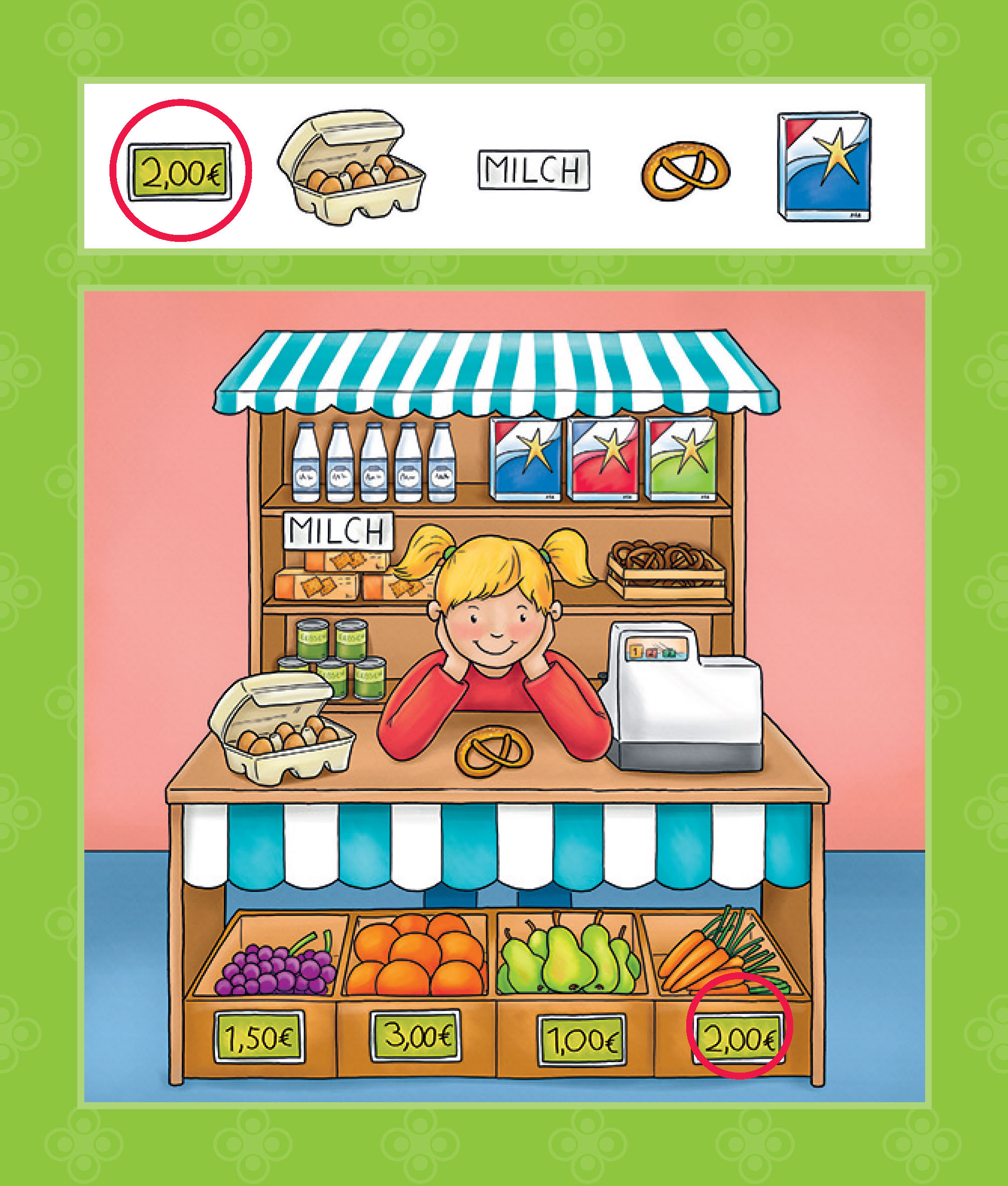 Klett Mein Lieblings-Block Rund und eckig, rot und blau